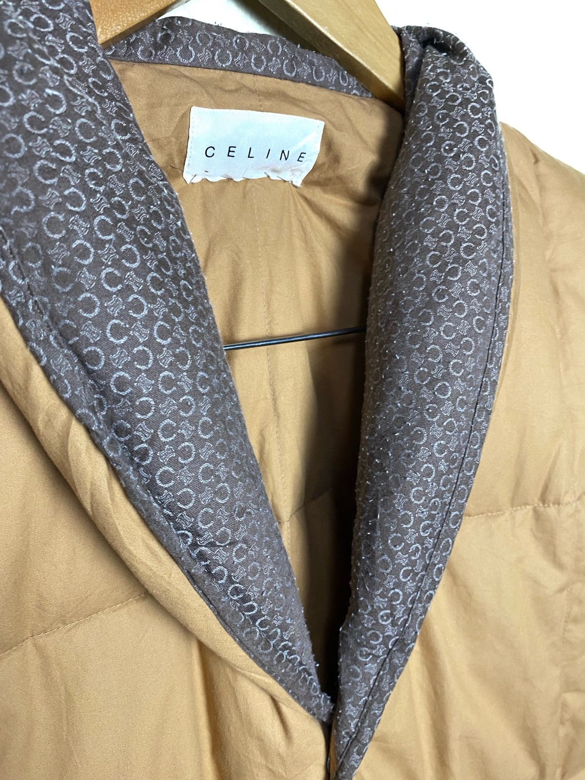 Celine Vintage Celine Monogram Down Vest Jacket Size US XL / EU 56 / 4 - 3 Thumbnail