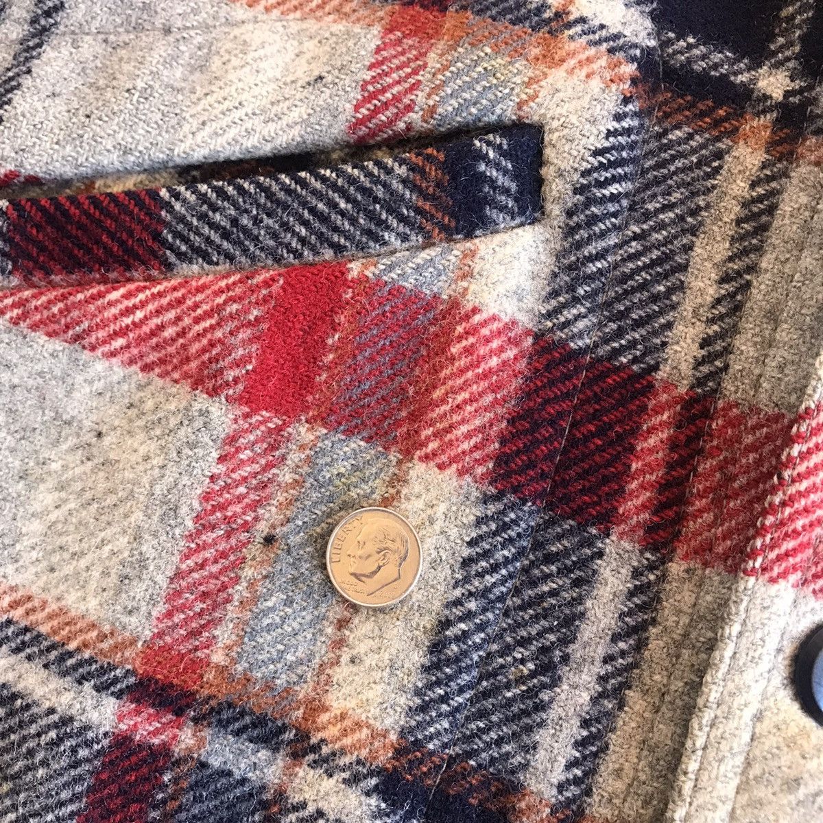 Pendleton × Vintage RARE Vintage Pendleton Wool Plaid Jacket / Heavy Shirt Size US L / EU 52-54 / 3 - 5 Thumbnail