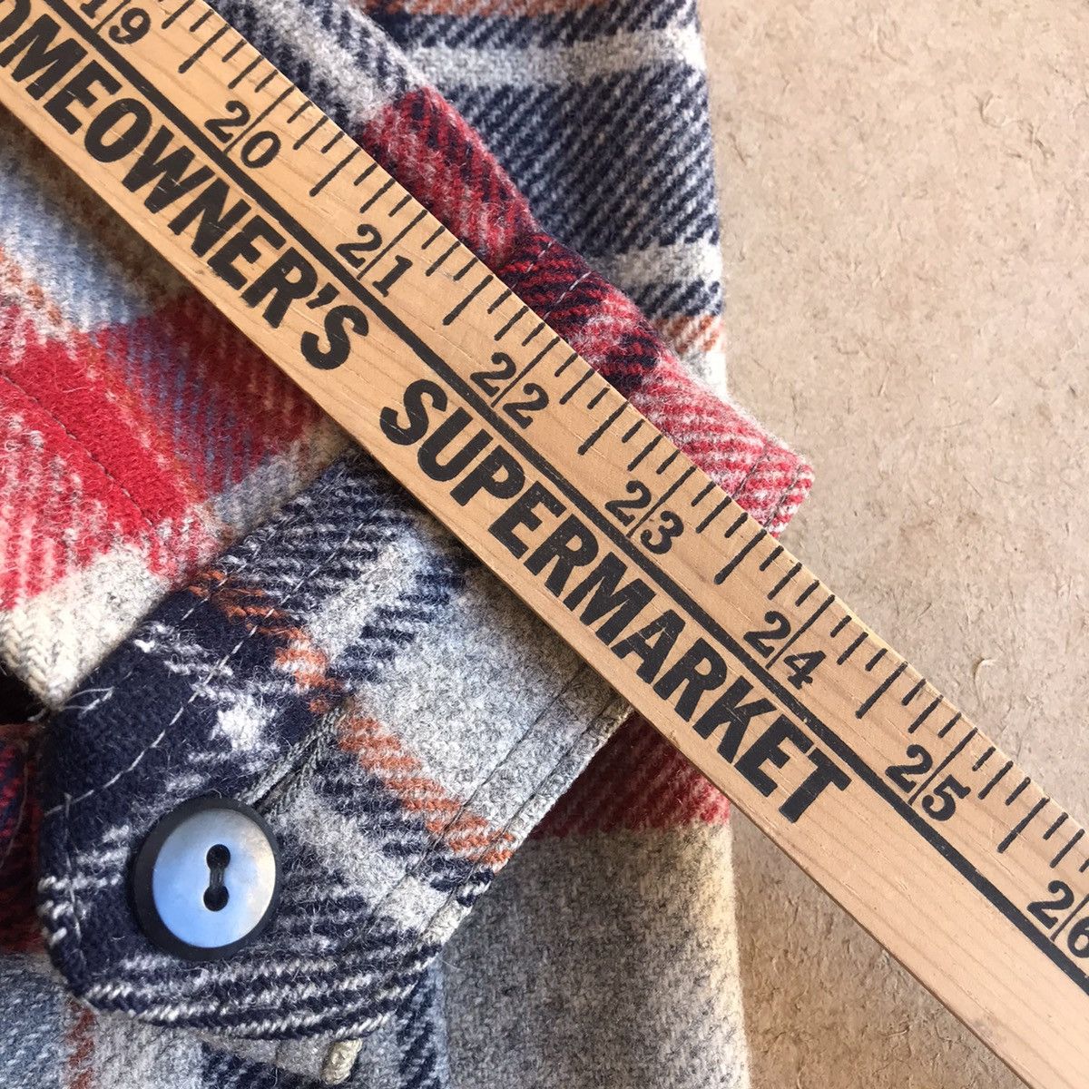 Pendleton × Vintage RARE Vintage Pendleton Wool Plaid Jacket / Heavy Shirt Size US L / EU 52-54 / 3 - 16 Thumbnail