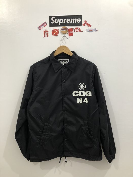 Stussy STUSSY X COMME DES GARCONS COACH JACKET | Grailed