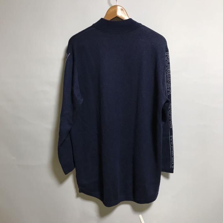 Number (N)ine Logo Knit Sweater Size US L / EU 52-54 / 3 - 2 Thumbnail
