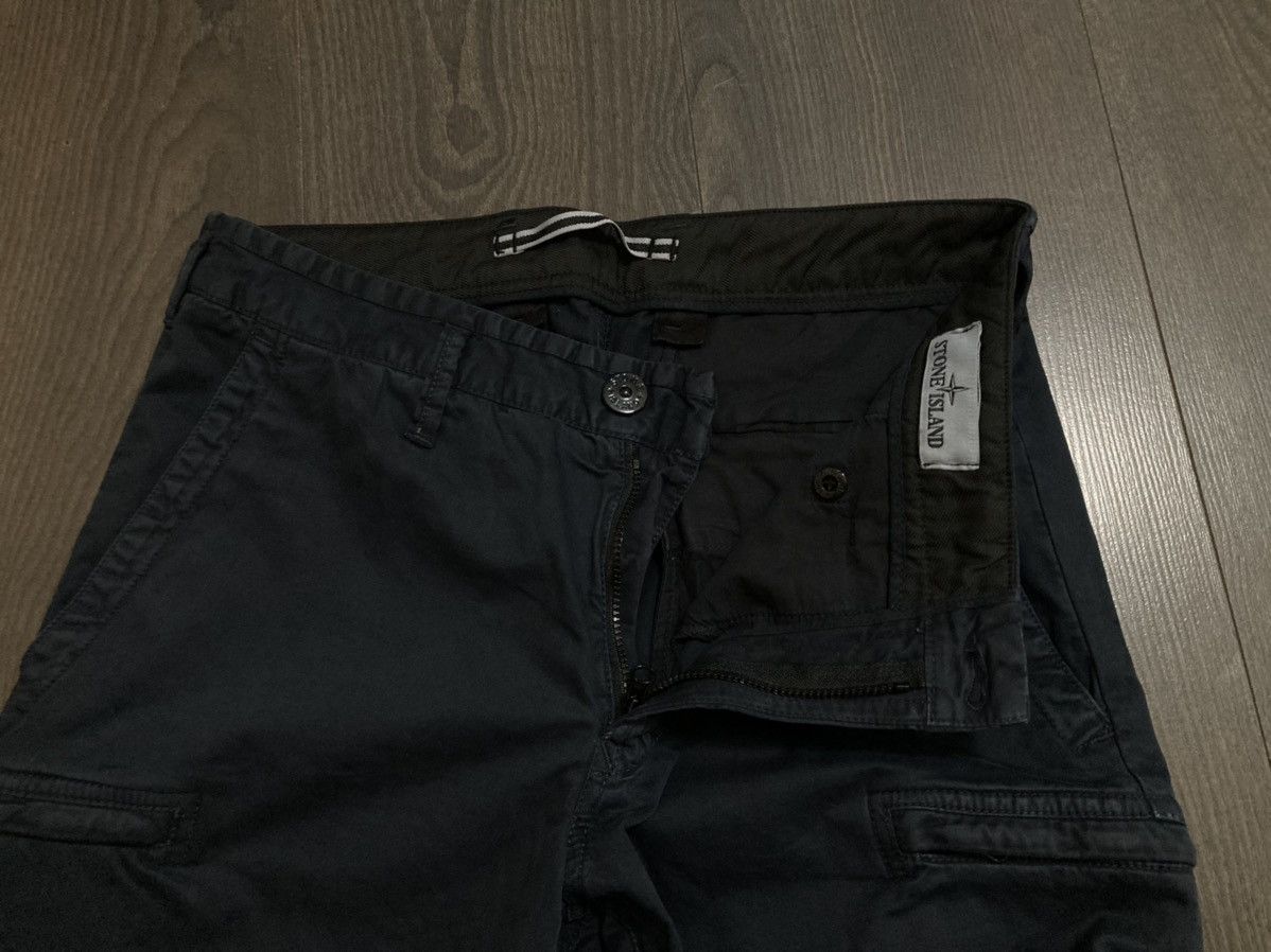 Stone Island STONE ISLAND Garment Dyed Zip Cargo Pants NEW Size US 31 - 5 Thumbnail