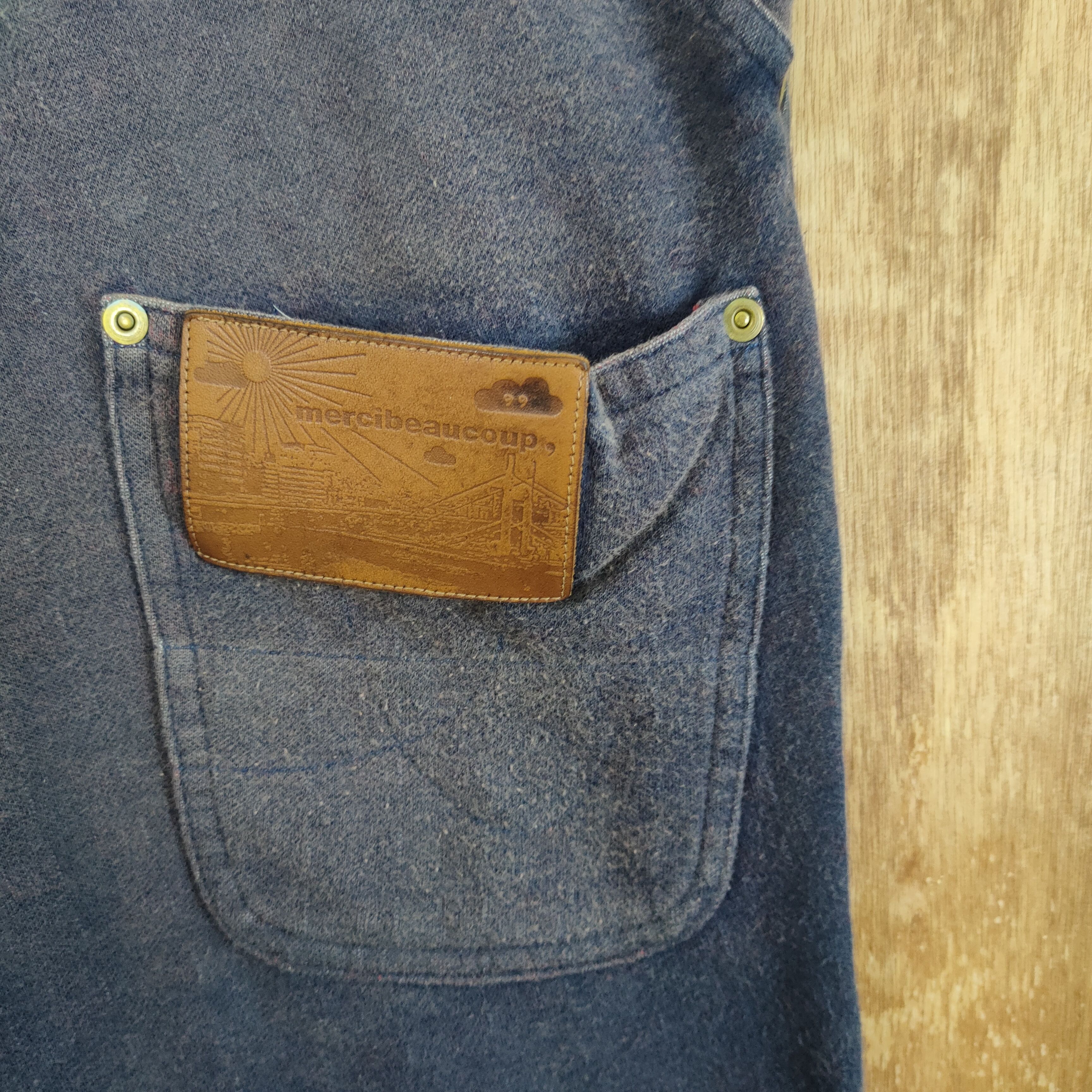 mercibeaucoup VINTAGE MERCIBEAUCOUP by ISSEY MIYAKE FADED BUSH CARGO PANTS Size US 32 / EU 48 - 4 Thumbnail