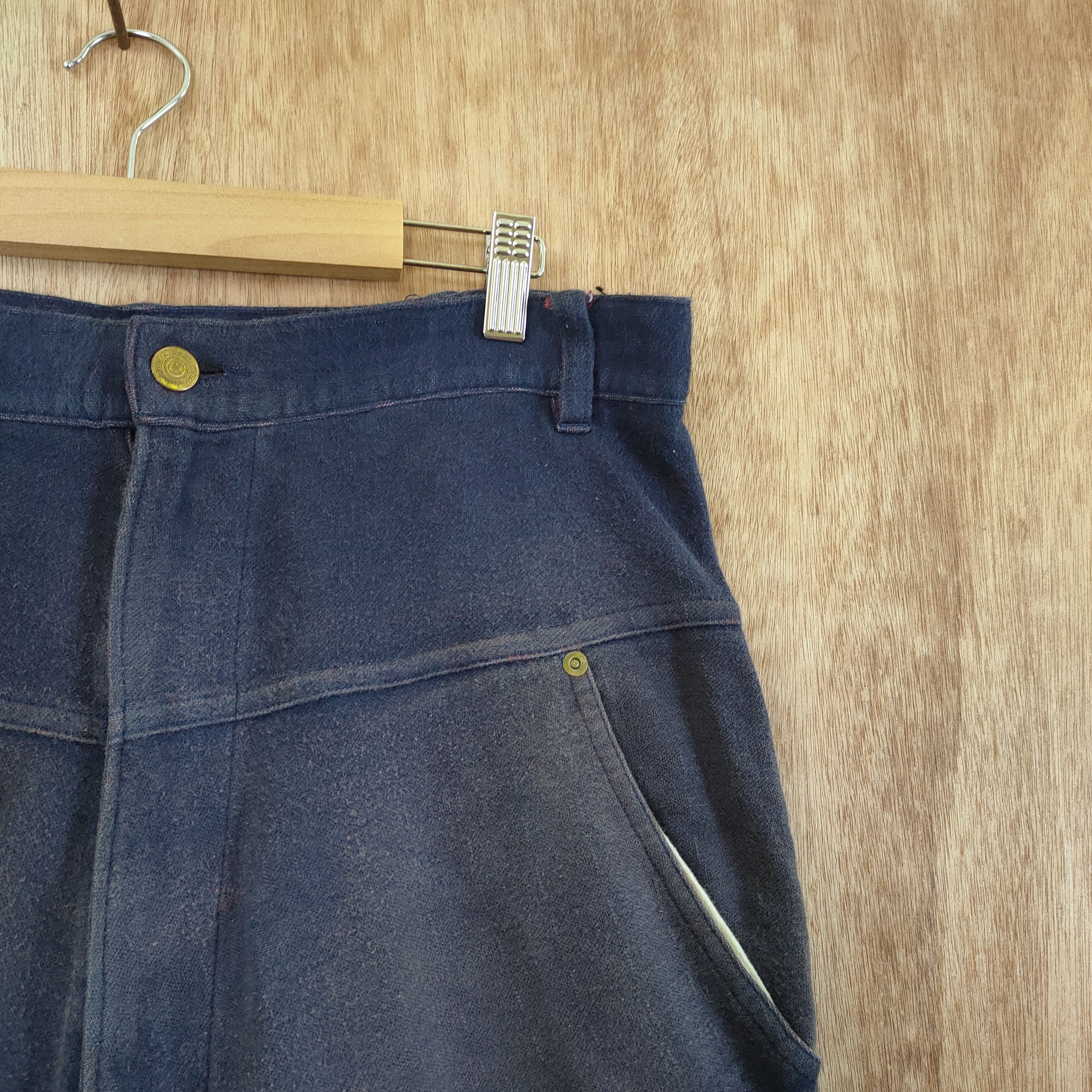mercibeaucoup VINTAGE MERCIBEAUCOUP by ISSEY MIYAKE FADED BUSH CARGO PANTS Size US 32 / EU 48 - 10 Thumbnail