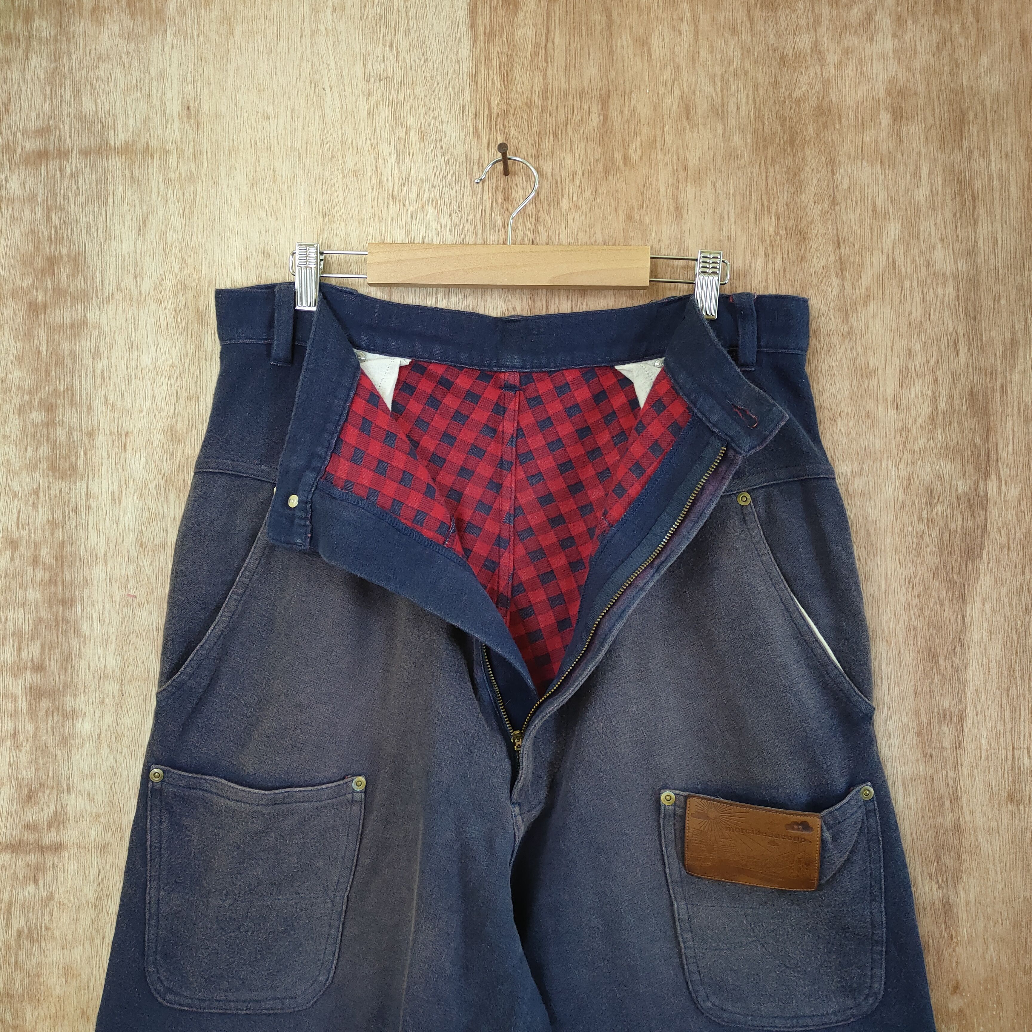 mercibeaucoup VINTAGE MERCIBEAUCOUP by ISSEY MIYAKE FADED BUSH CARGO PANTS Size US 32 / EU 48 - 6 Thumbnail