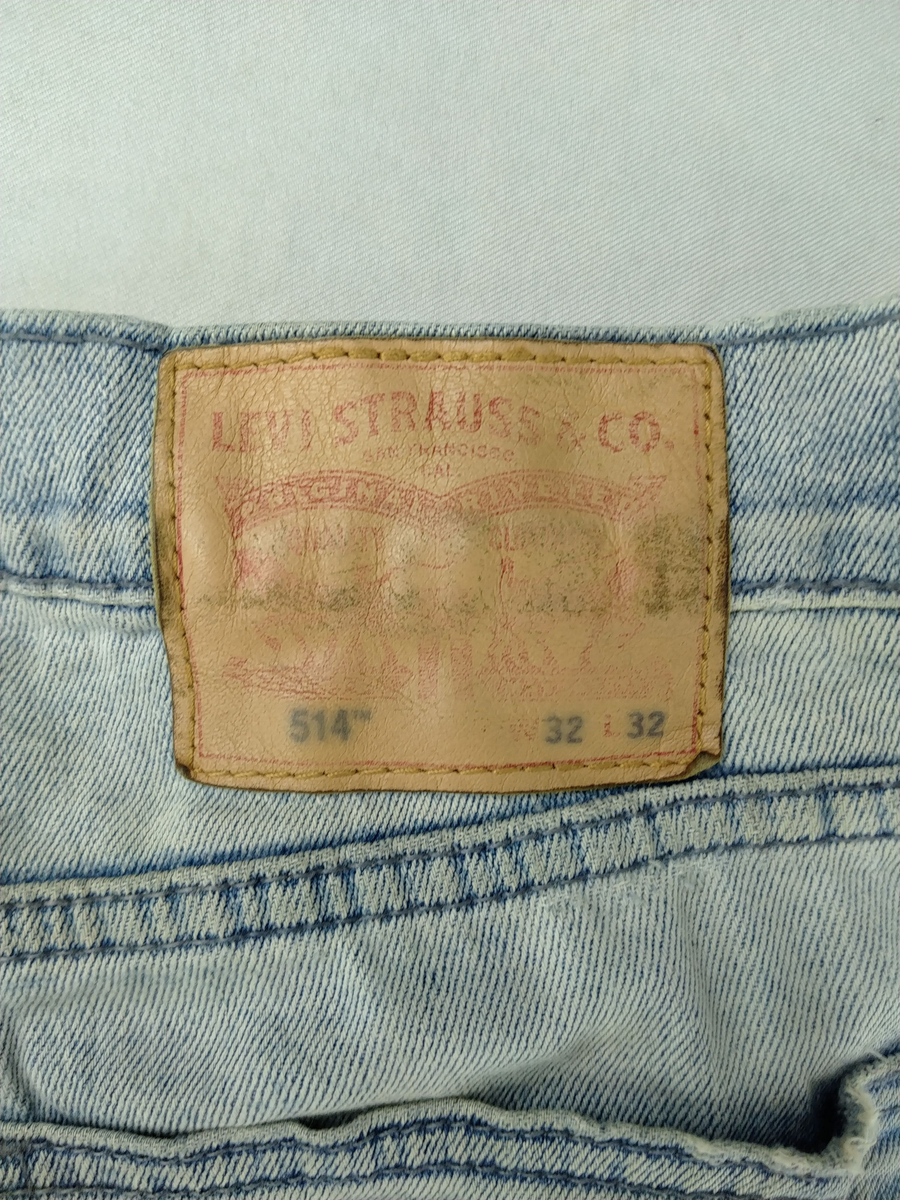 Levi's Light Wash Levi's 514 Single R Denim 33 x 30.5 -JN119 Size US 33 - 15 Thumbnail