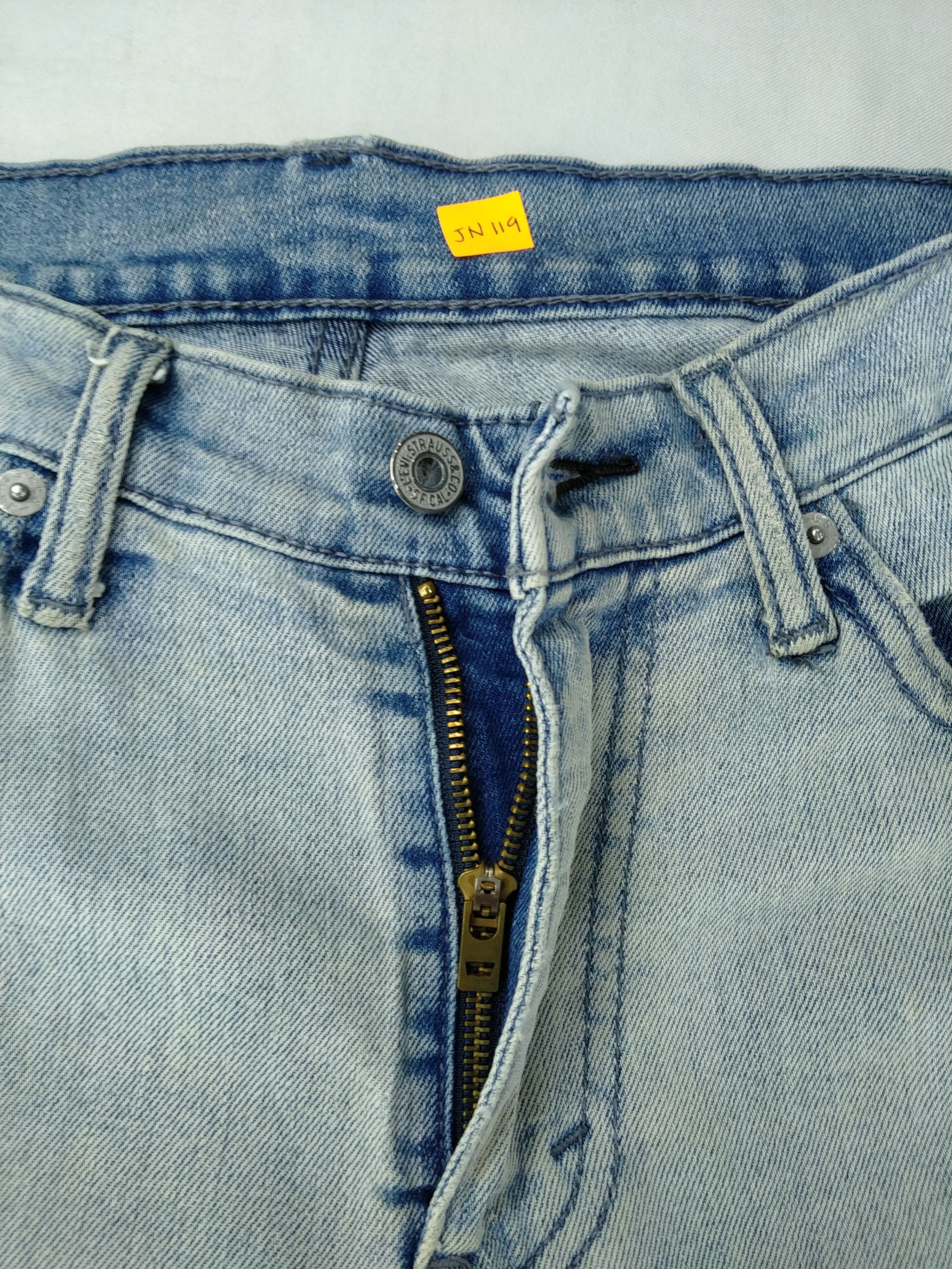 Levi's Light Wash Levi's 514 Single R Denim 33 x 30.5 -JN119 Size US 33 - 7 Thumbnail