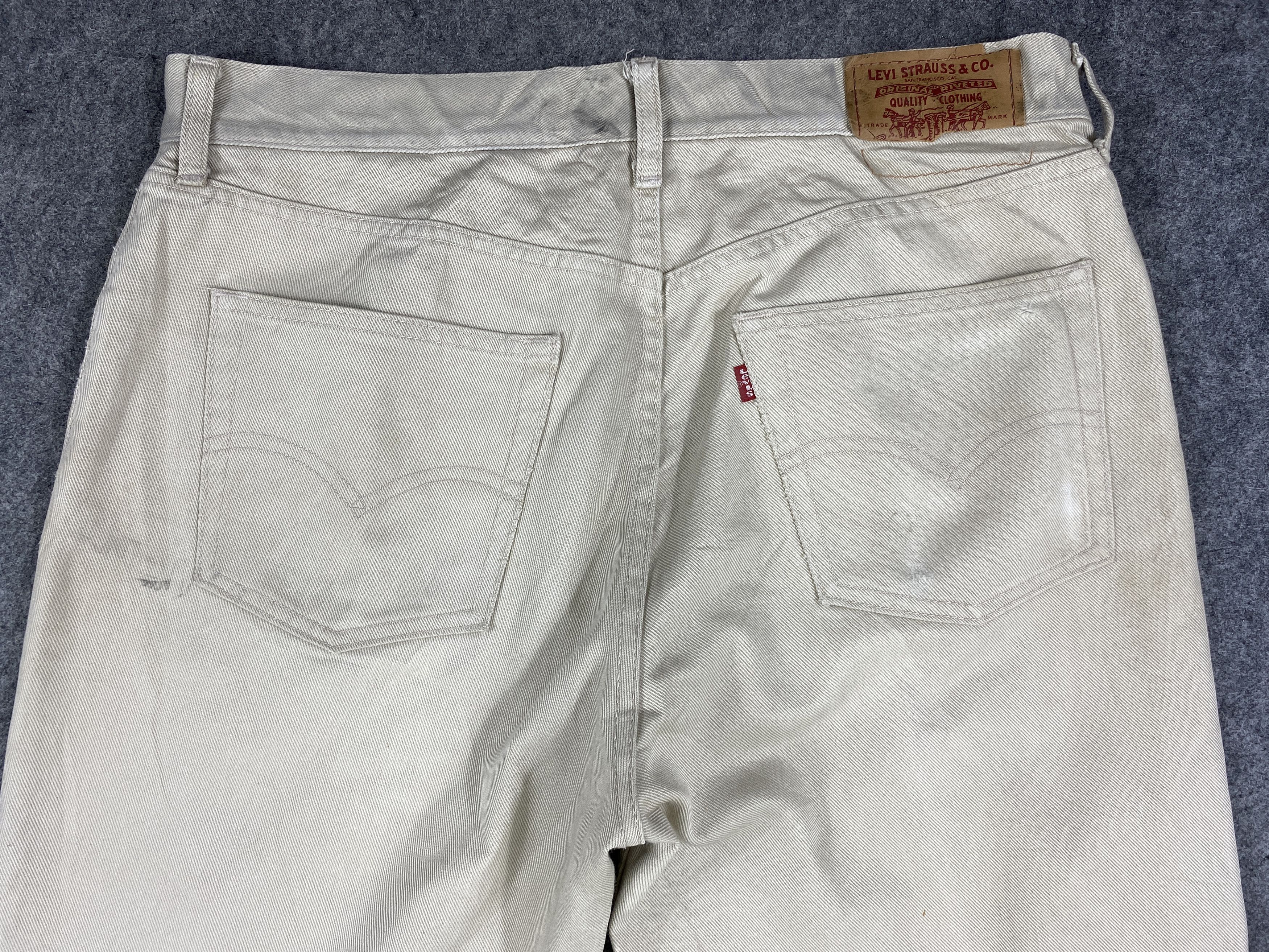 Levi's Khaki Vintage Levi's 533 Jeans 34x28.5 Denim -JN1498 Size US 34 / EU 50 - 4 Thumbnail
