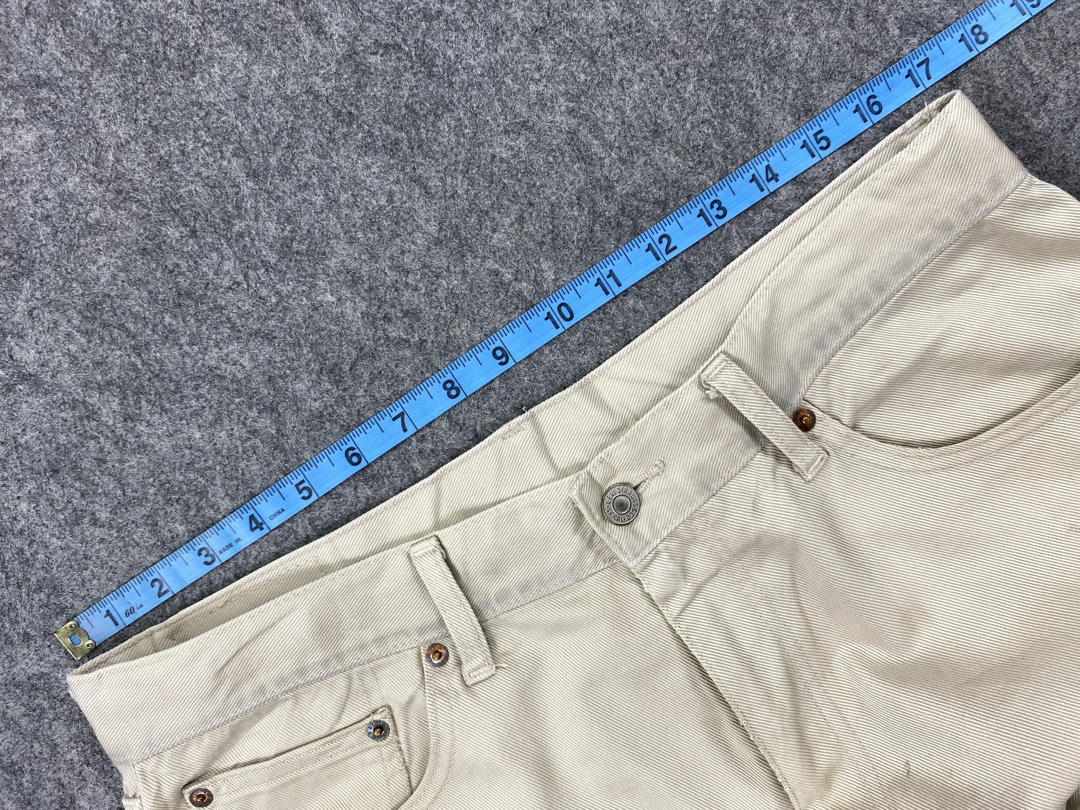Levi's Khaki Vintage Levi's 533 Jeans 34x28.5 Denim -JN1498 Size US 34 / EU 50 - 5 Thumbnail
