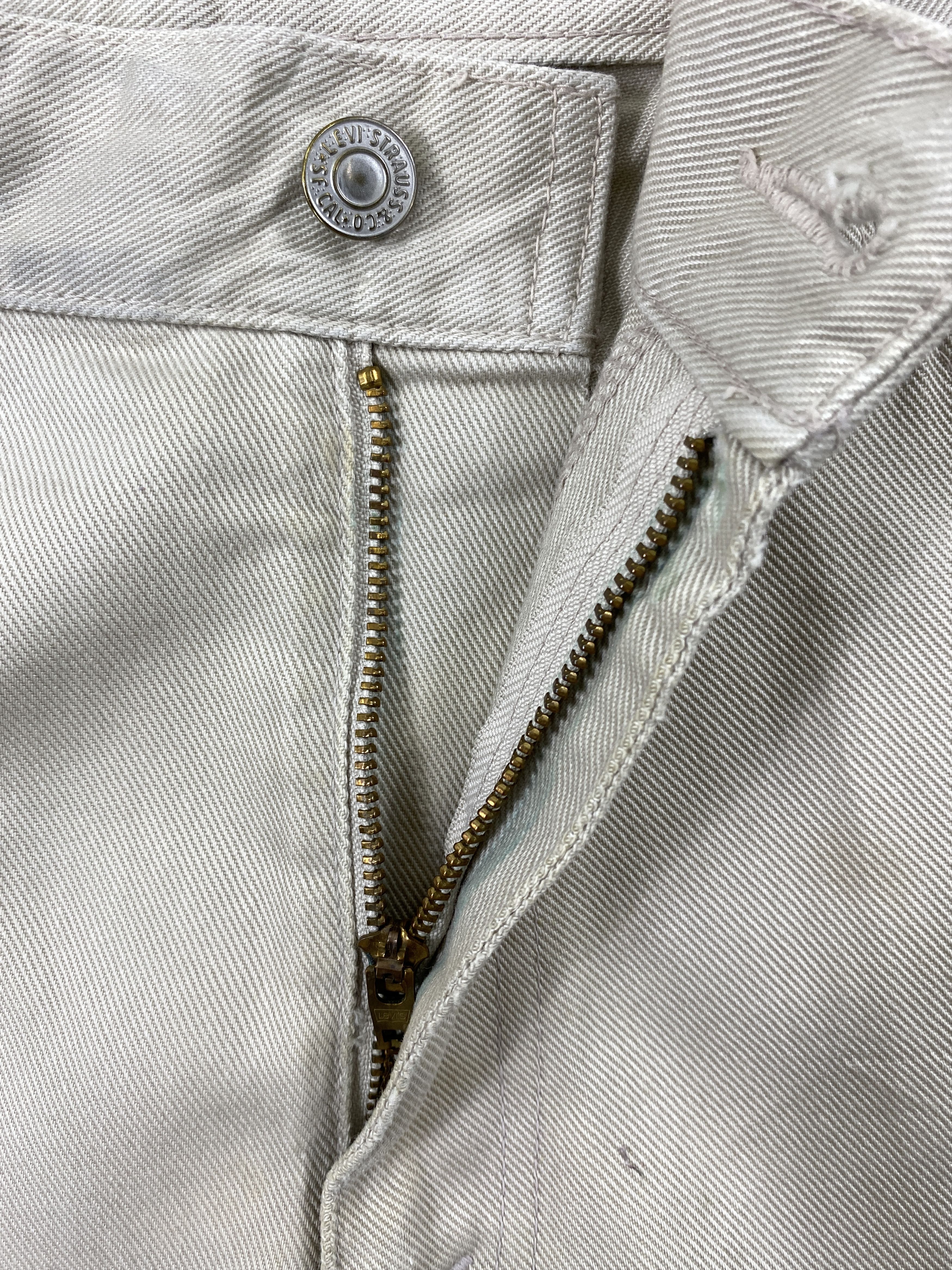 Levi's Khaki Vintage Levi's 533 Jeans 34x28.5 Denim -JN1498 Size US 34 / EU 50 - 6 Thumbnail