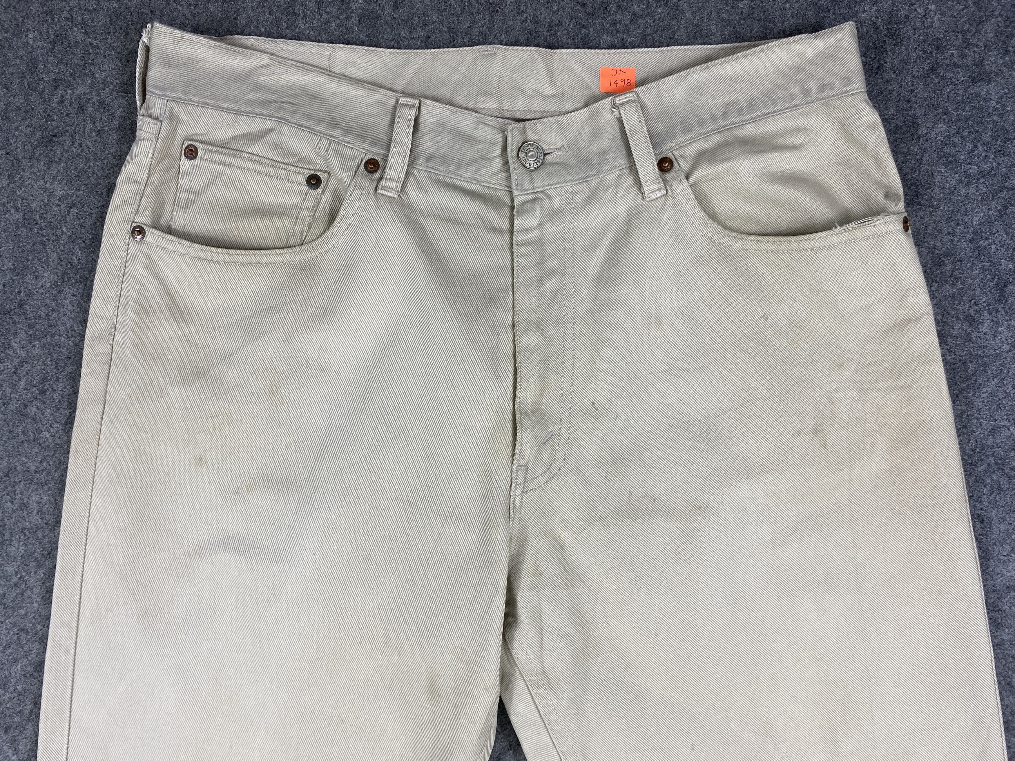 Levi's Khaki Vintage Levi's 533 Jeans 34x28.5 Denim -JN1498 Size US 34 / EU 50 - 3 Thumbnail
