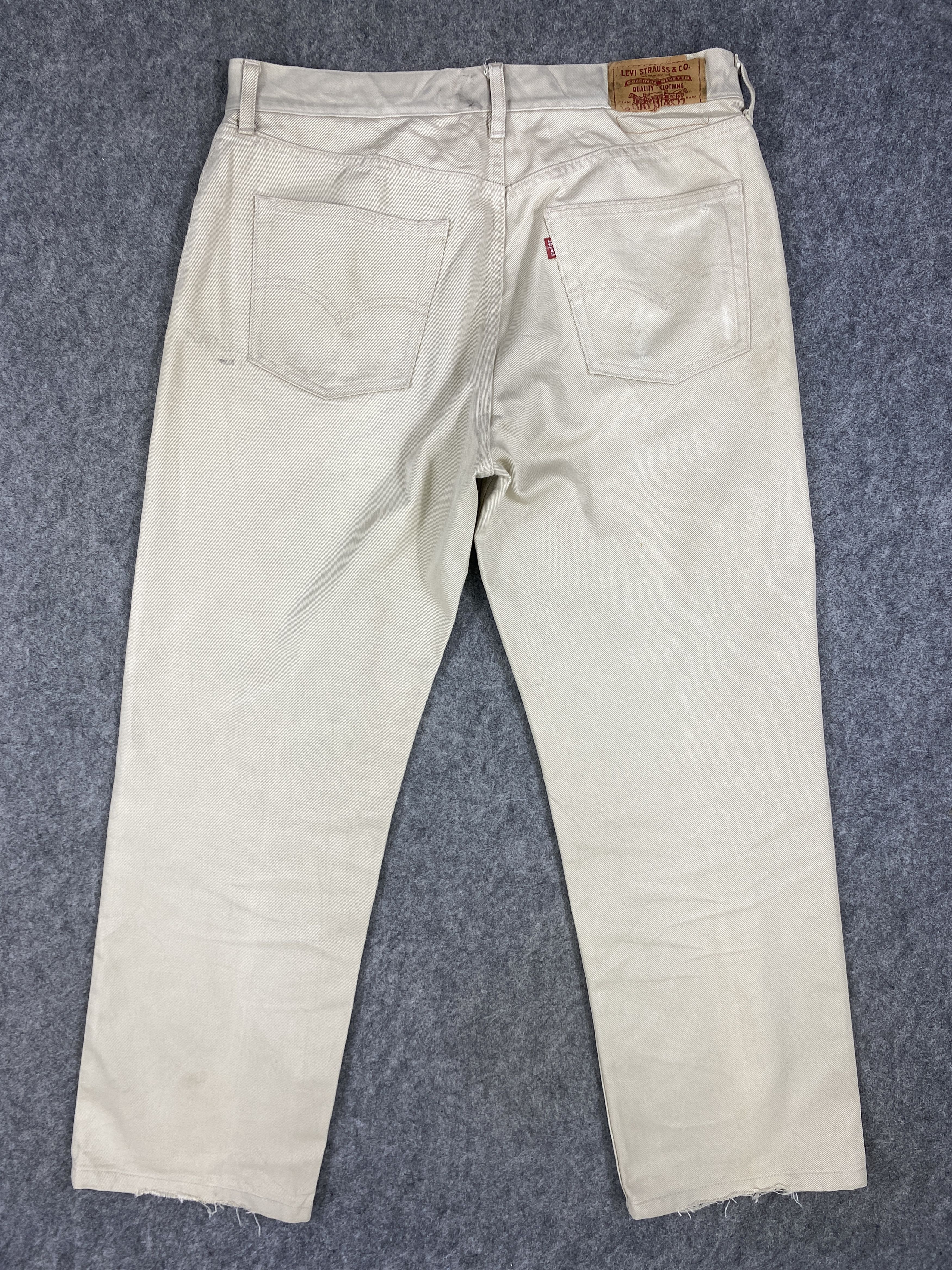 Levi's Khaki Vintage Levi's 533 Jeans 34x28.5 Denim -JN1498 Size US 34 / EU 50 - 2 Thumbnail