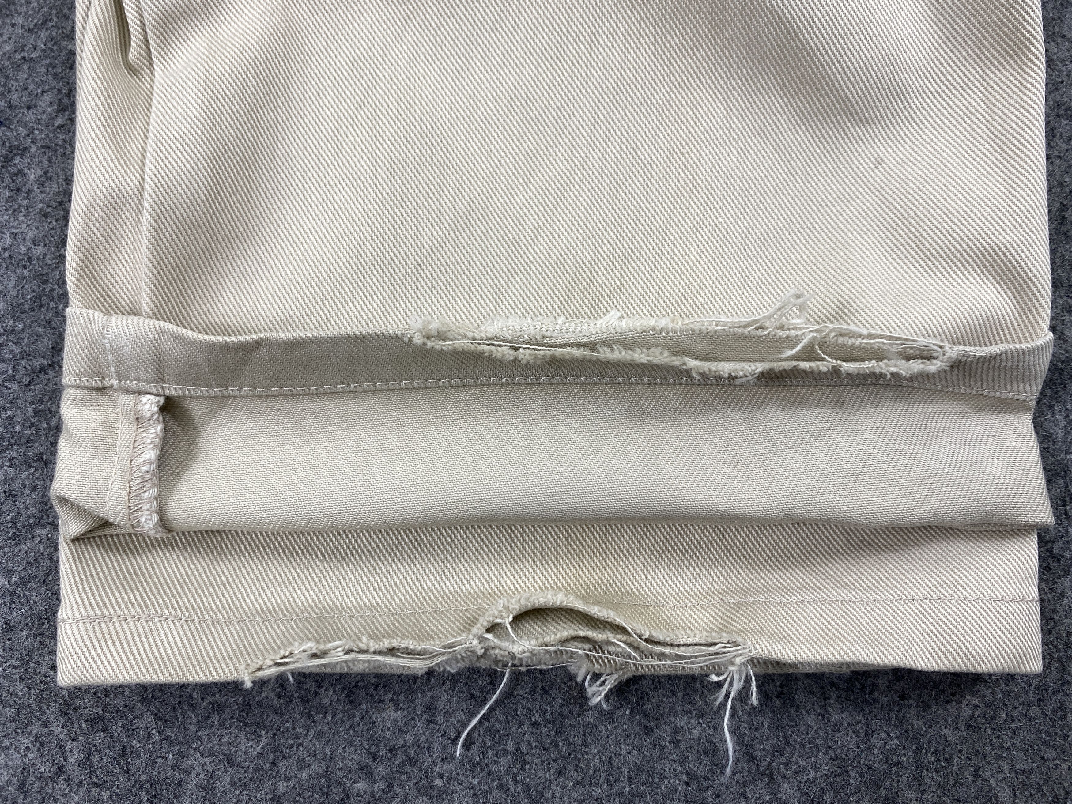 Levi's Khaki Vintage Levi's 533 Jeans 34x28.5 Denim -JN1498 Size US 34 / EU 50 - 10 Thumbnail