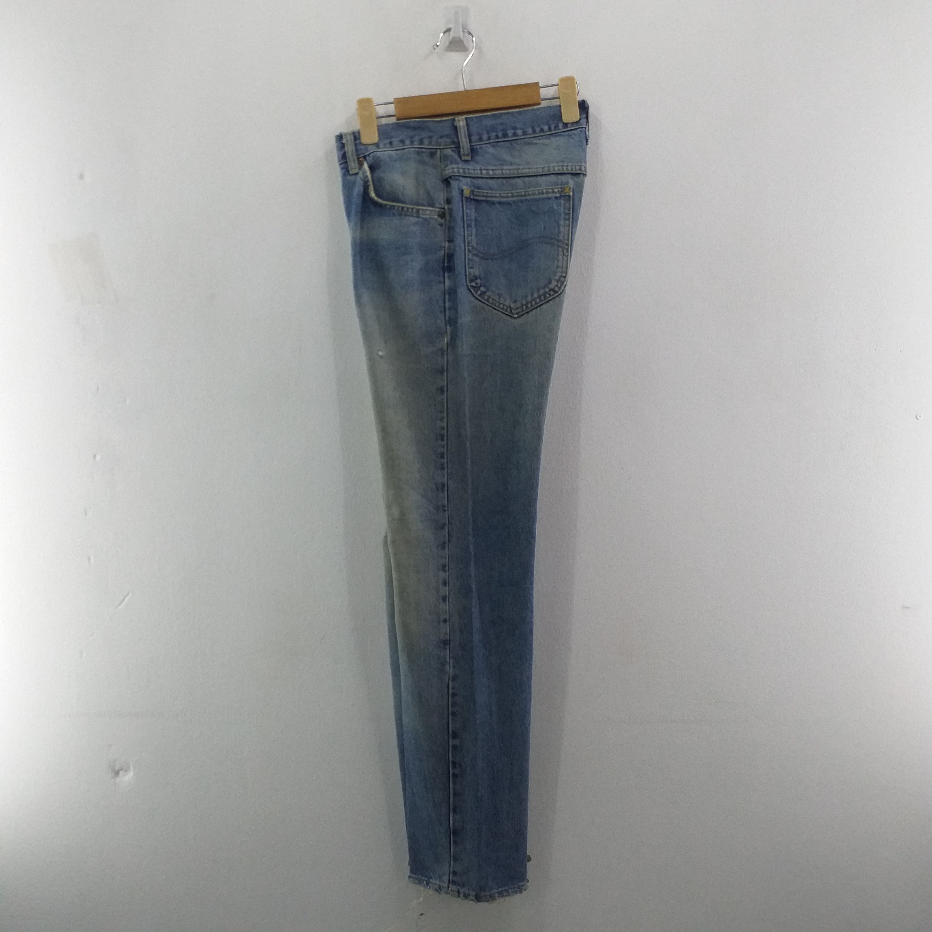 Lee Vintage Lee Riders Distressed Denim 29x33.5 JN041 Size US 29 - 3 Thumbnail