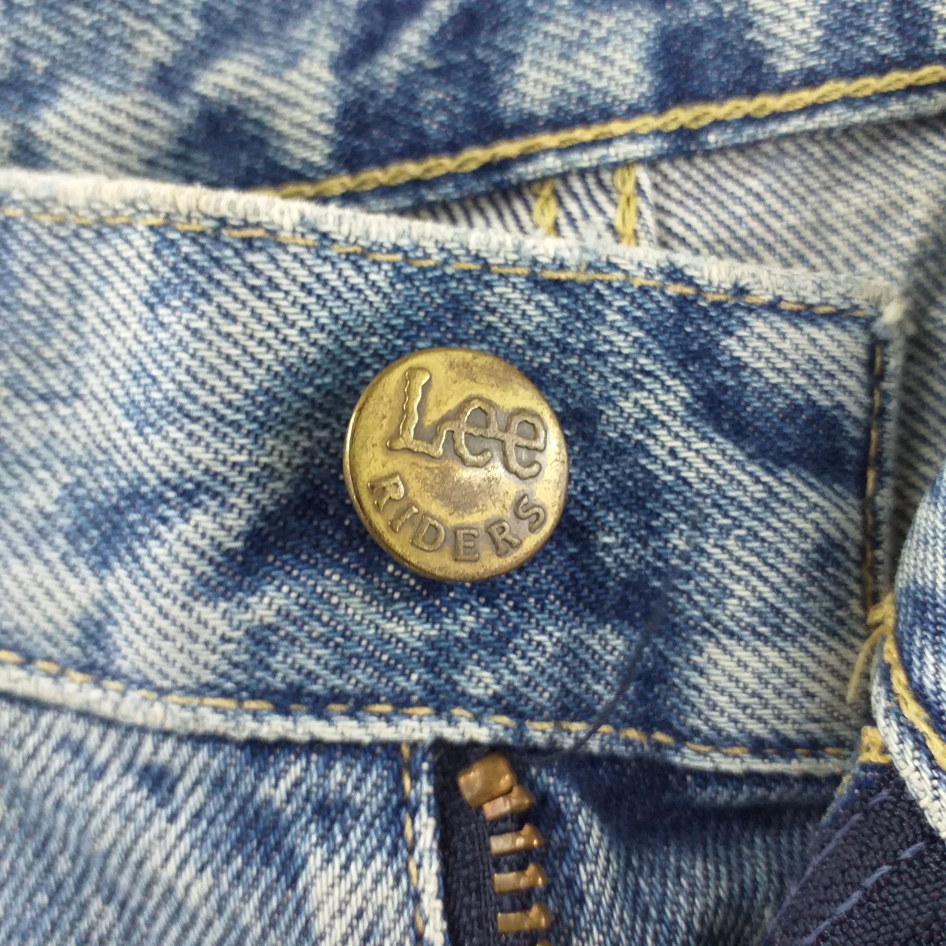 Lee Vintage Lee Riders Distressed Denim 29x33.5 JN041 Size US 29 - 15 Thumbnail