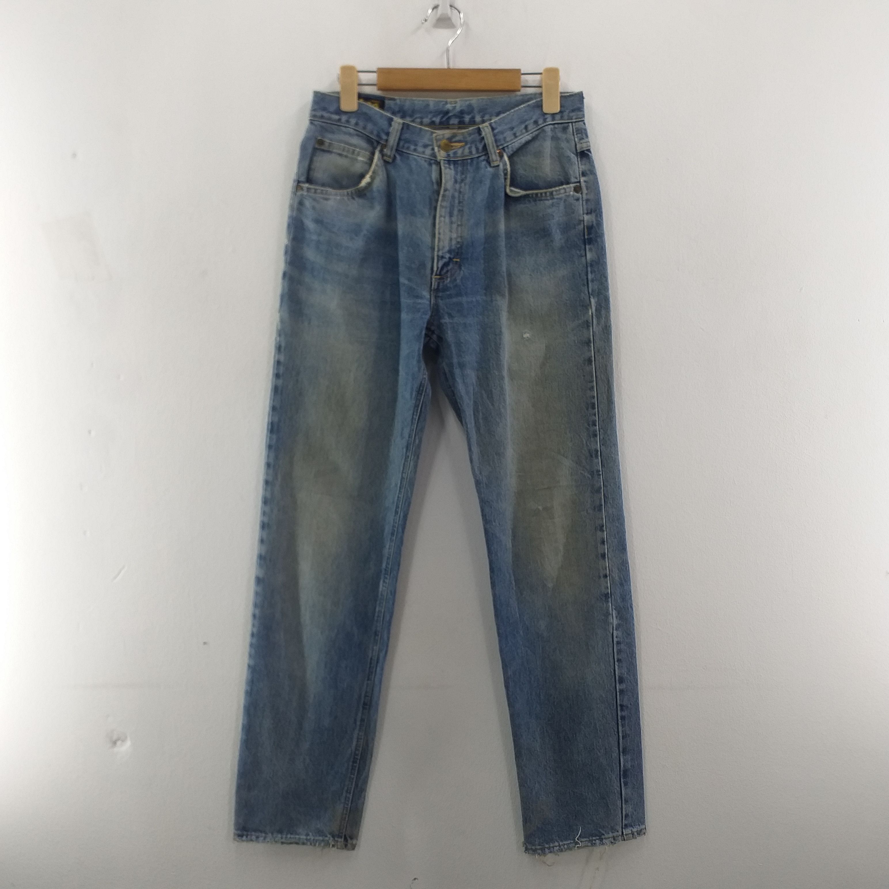 Lee Vintage Lee Riders Distressed Denim 29x33.5 JN041 Size US 29 - 1 Thumbnail