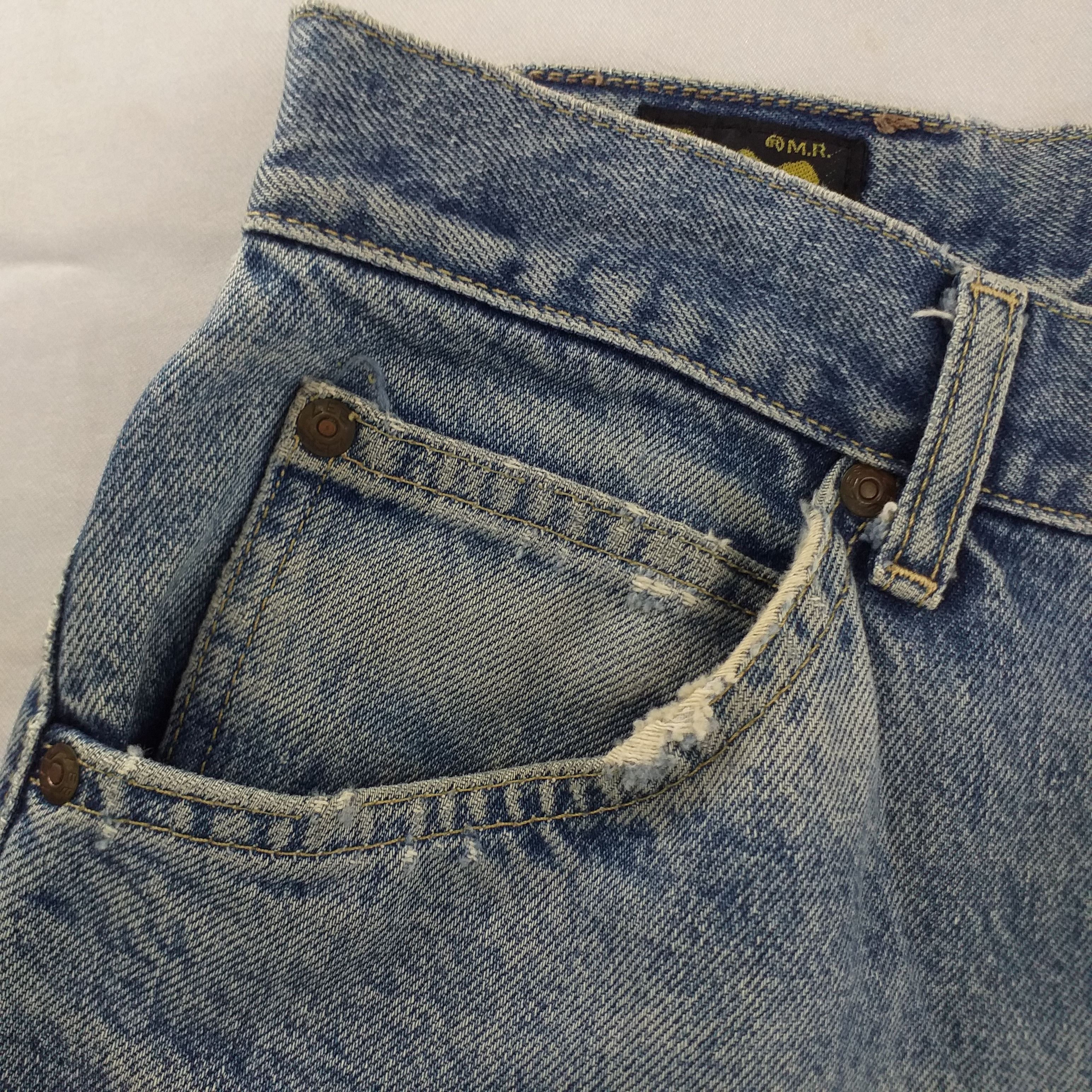 Lee Vintage Lee Riders Distressed Denim 29x33.5 JN041 Size US 29 - 25 Thumbnail