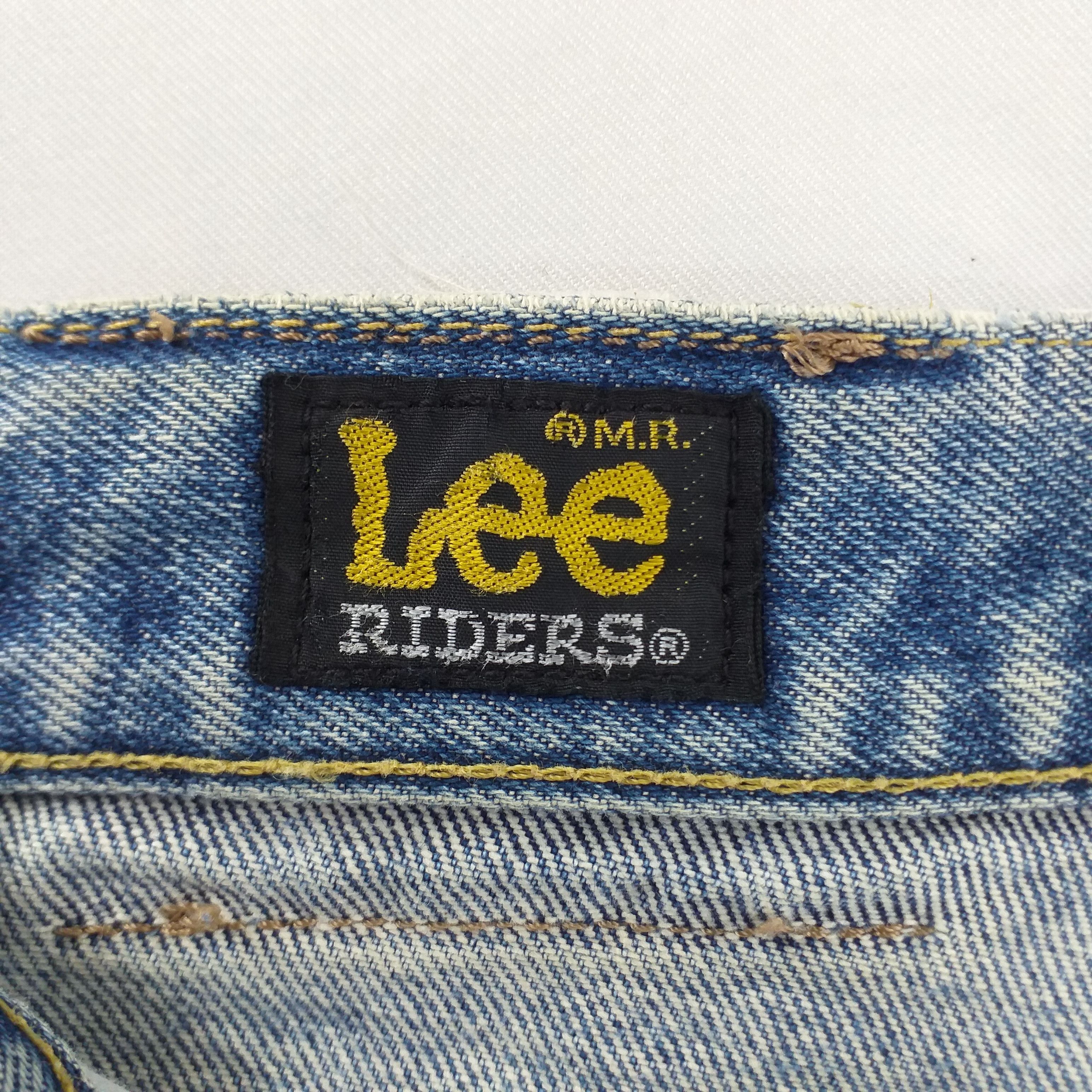 Lee Vintage Lee Riders Distressed Denim 29x33.5 JN041 Size US 29 - 21 Thumbnail