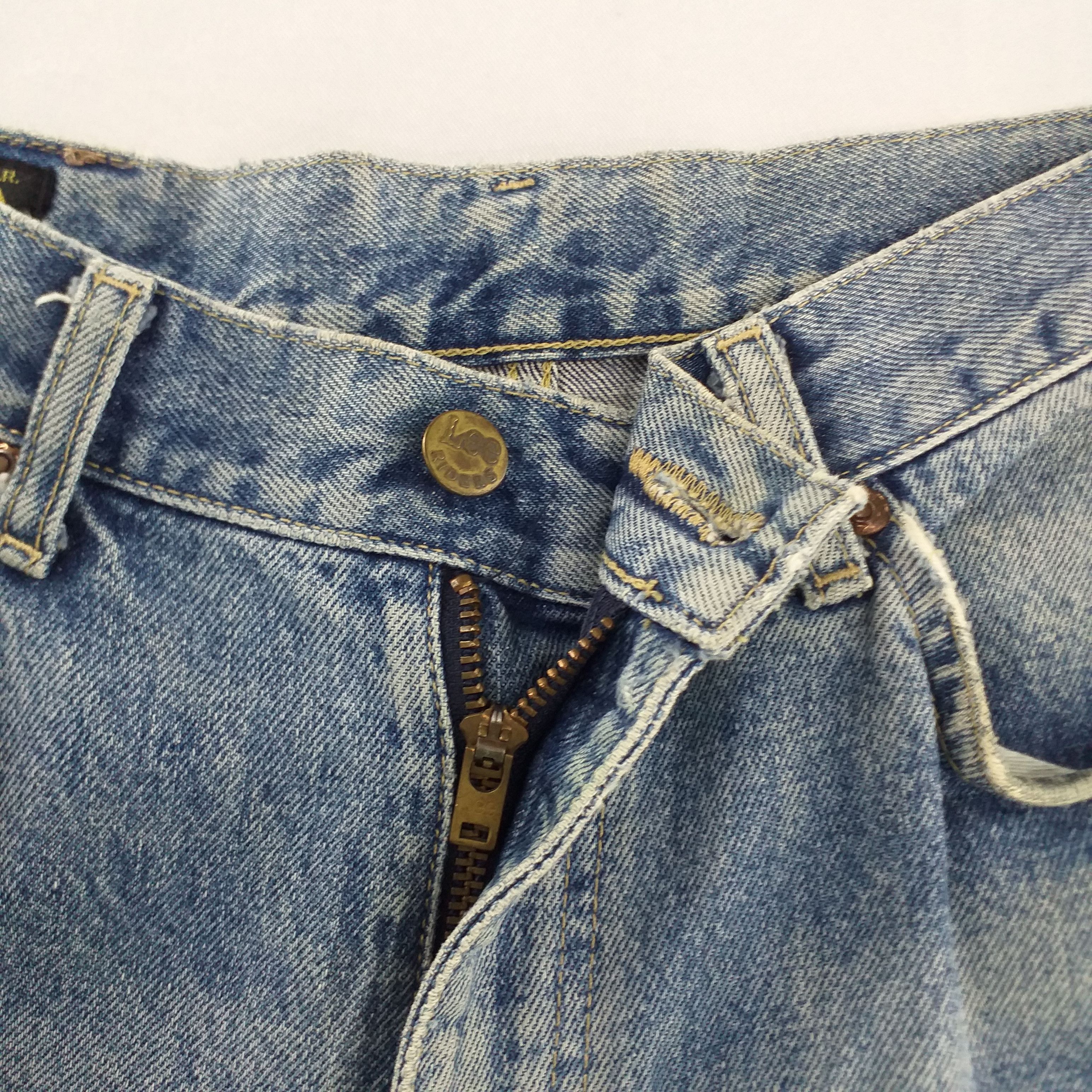 Lee Vintage Lee Riders Distressed Denim 29x33.5 JN041 Size US 29 - 13 Thumbnail