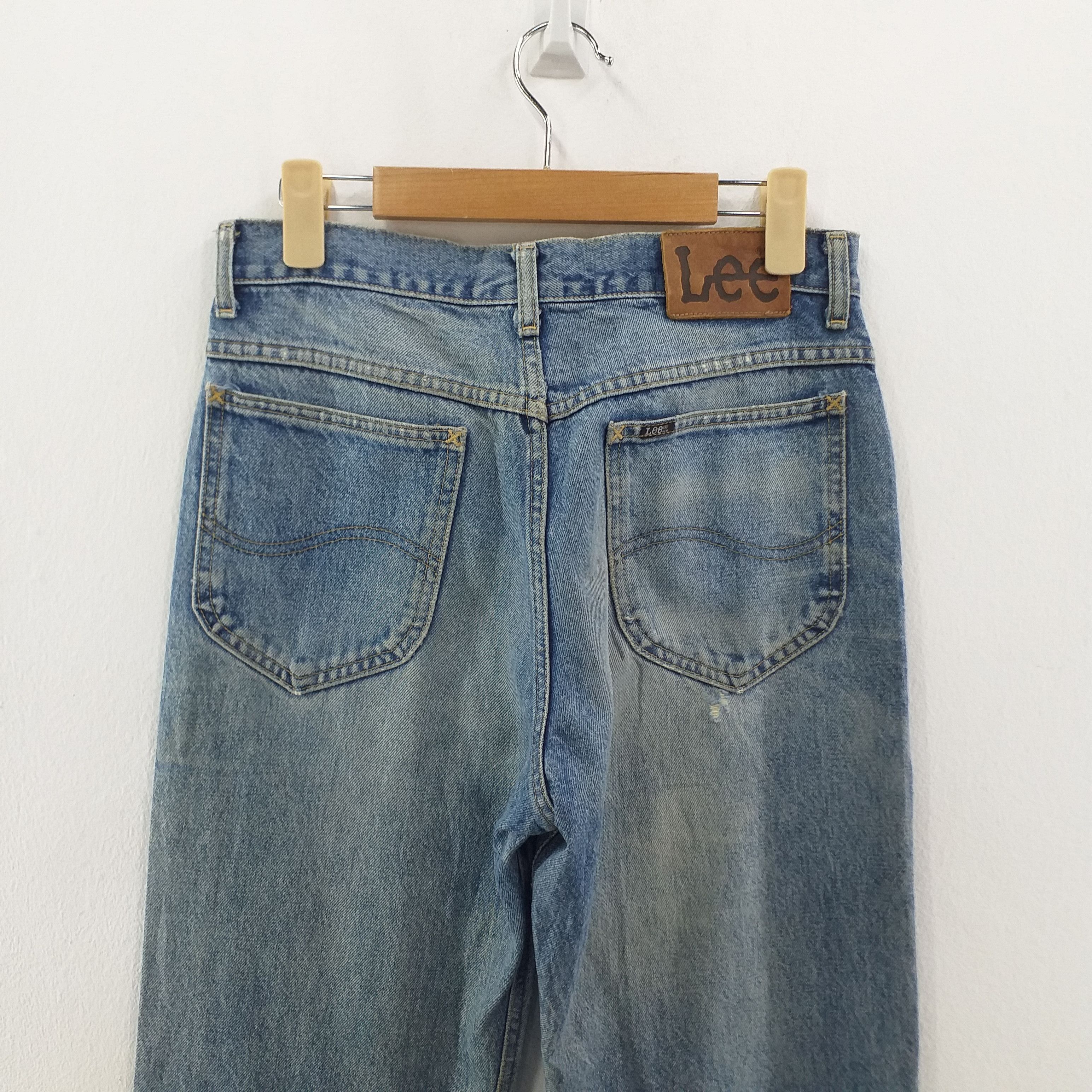 Lee Vintage Lee Riders Distressed Denim 29x33.5 JN041 Size US 29 - 6 Thumbnail