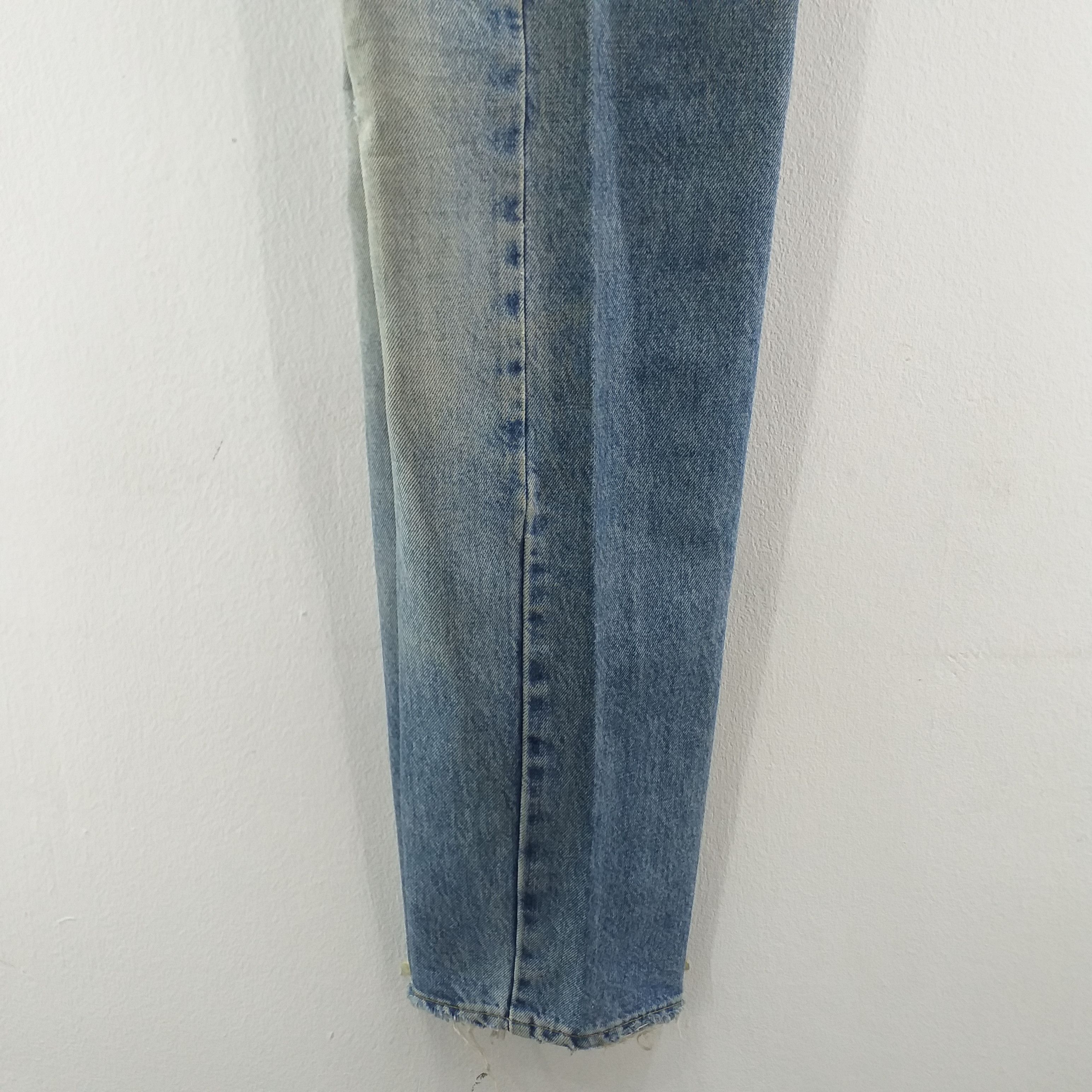 Lee Vintage Lee Riders Distressed Denim 29x33.5 JN041 Size US 29 - 10 Thumbnail