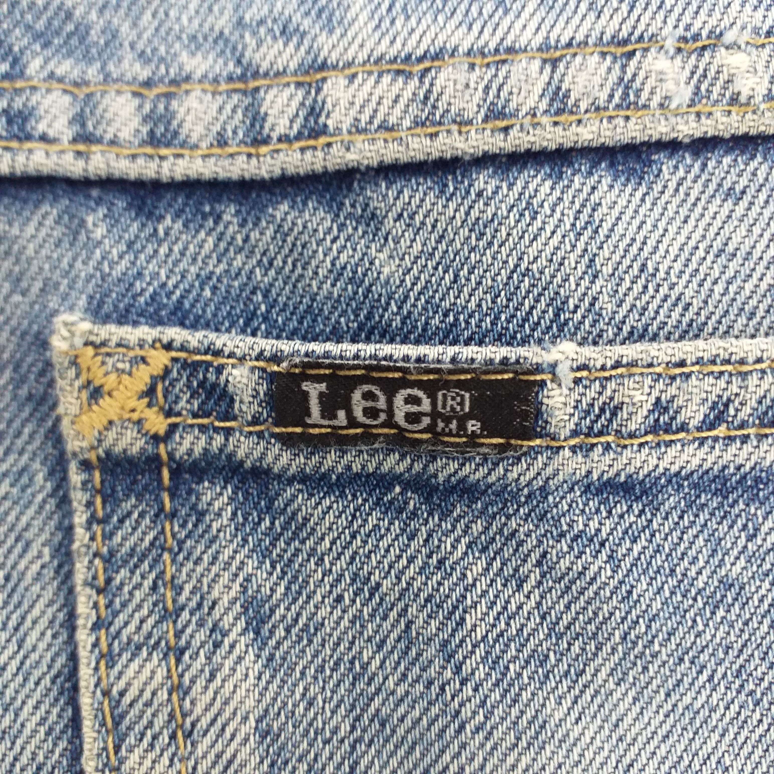 Lee Vintage Lee Riders Distressed Denim 29x33.5 JN041 Size US 29 - 20 Thumbnail