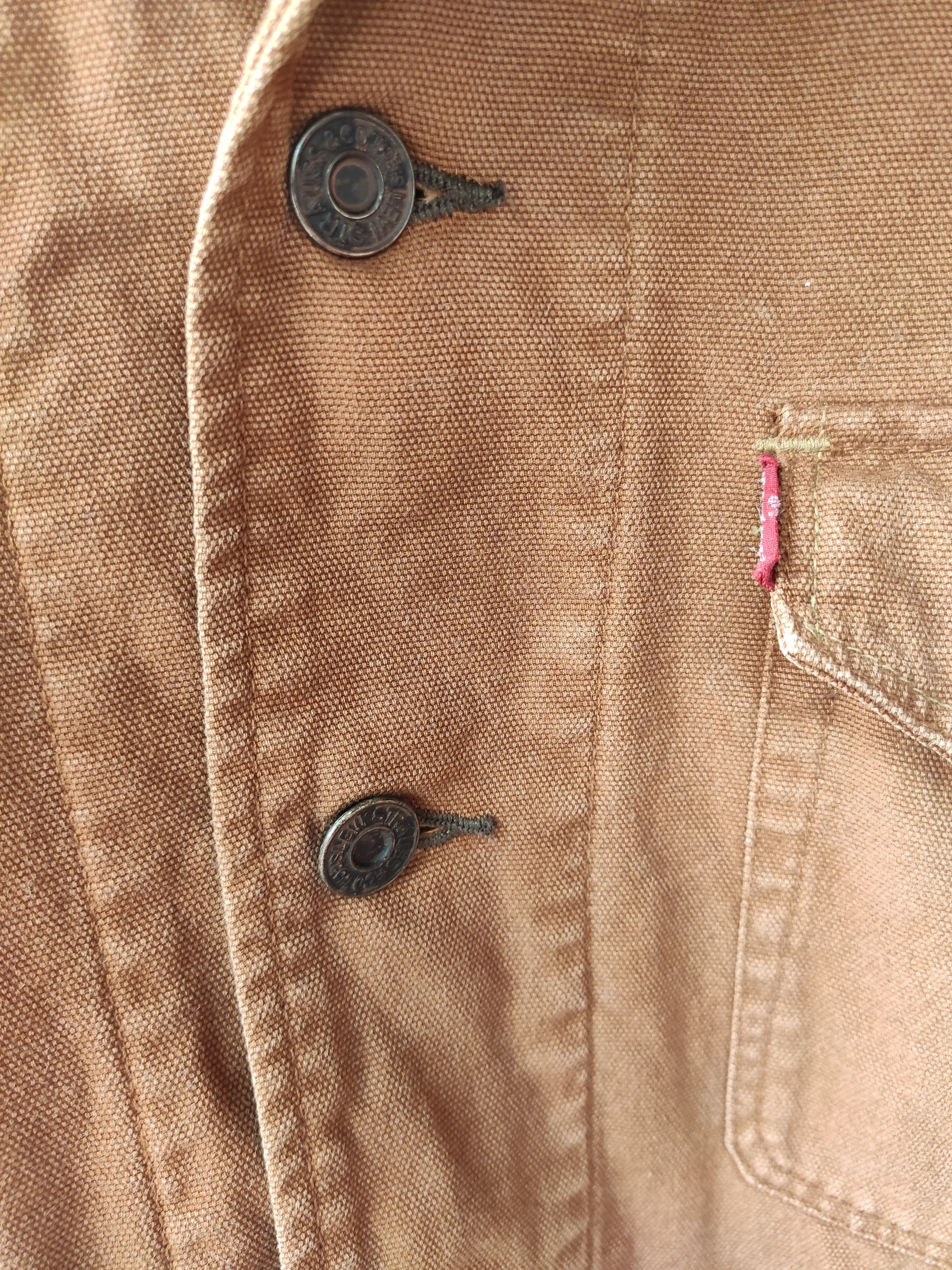 Levi's Vintage 90s Levis Jacket workers 4 pocket duck canvas Size US M / EU 48-50 / 2 - 8 Thumbnail