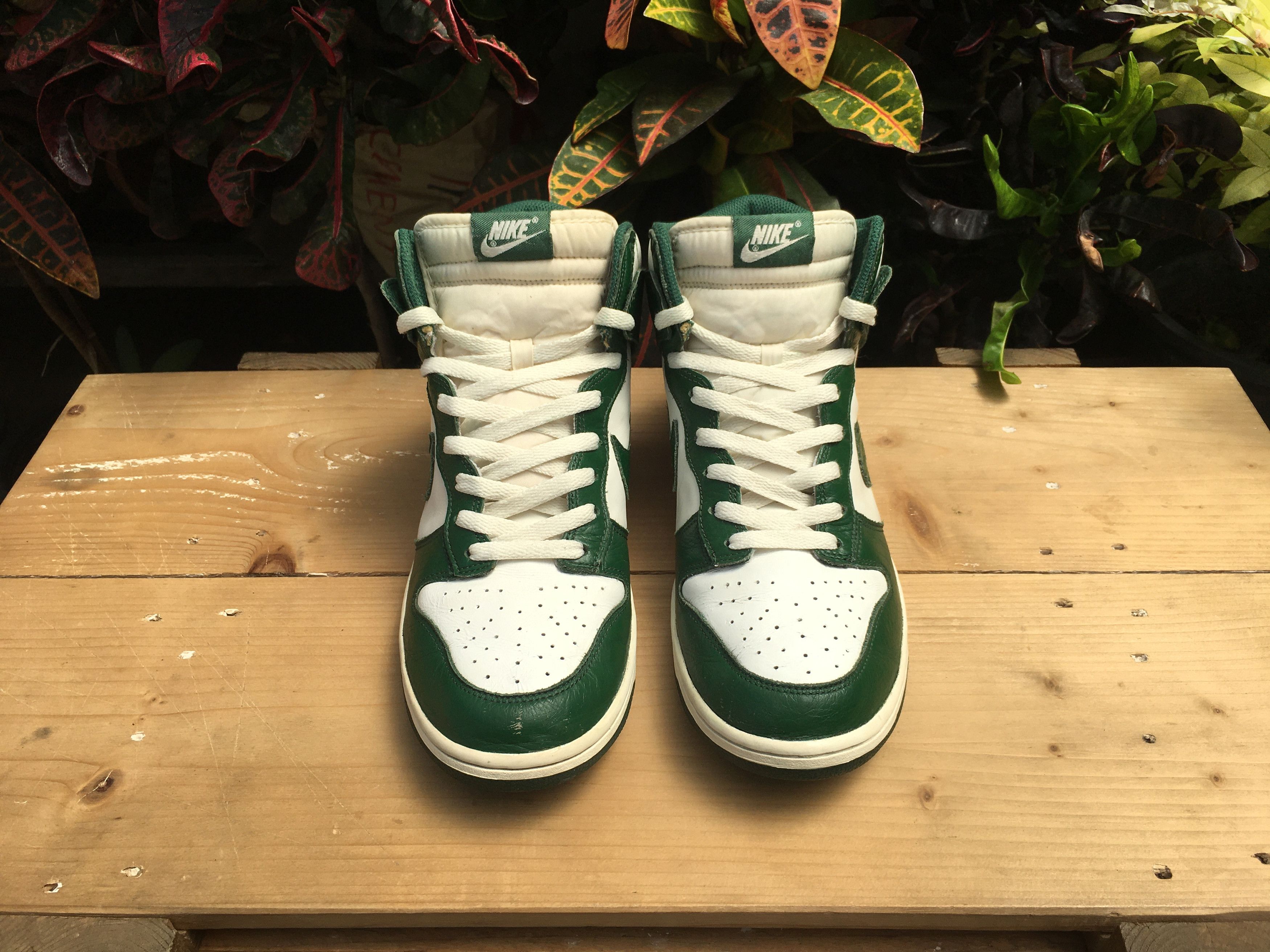 Nike Nike Dunk High Gorge Green Sail Pack 2012 Size US 10.5 / EU 43-44 - 9 Thumbnail