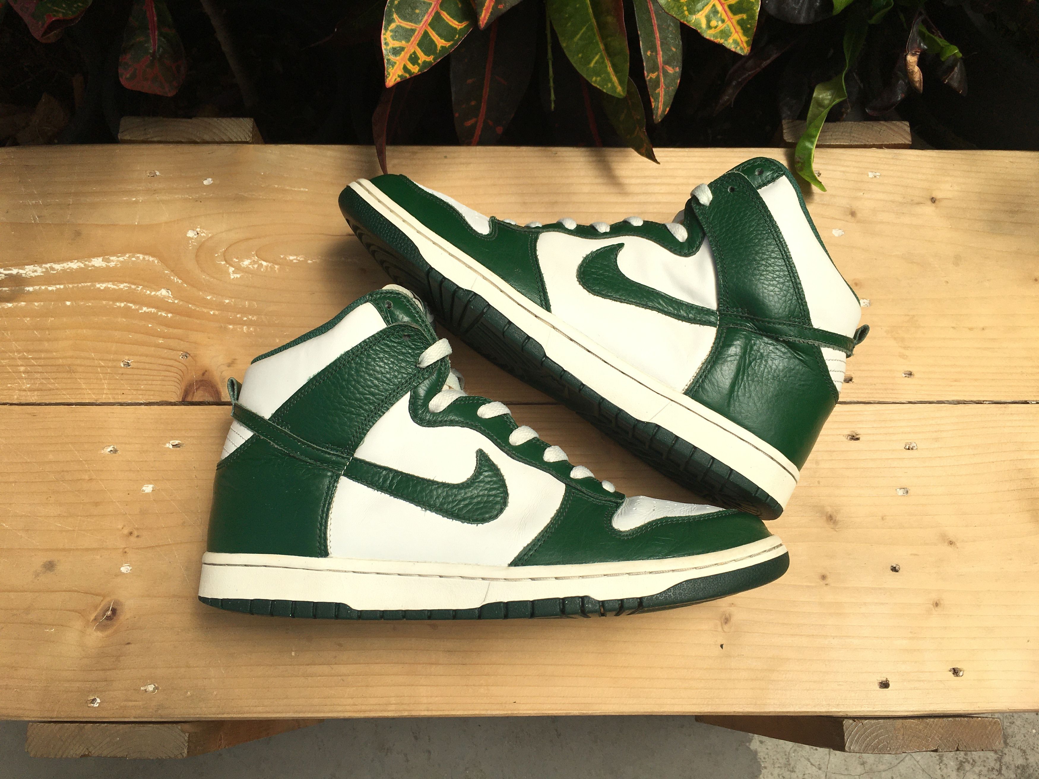 Nike Nike Dunk High Gorge Green Sail Pack 2012 Size US 10.5 / EU 43-44 - 16 Thumbnail