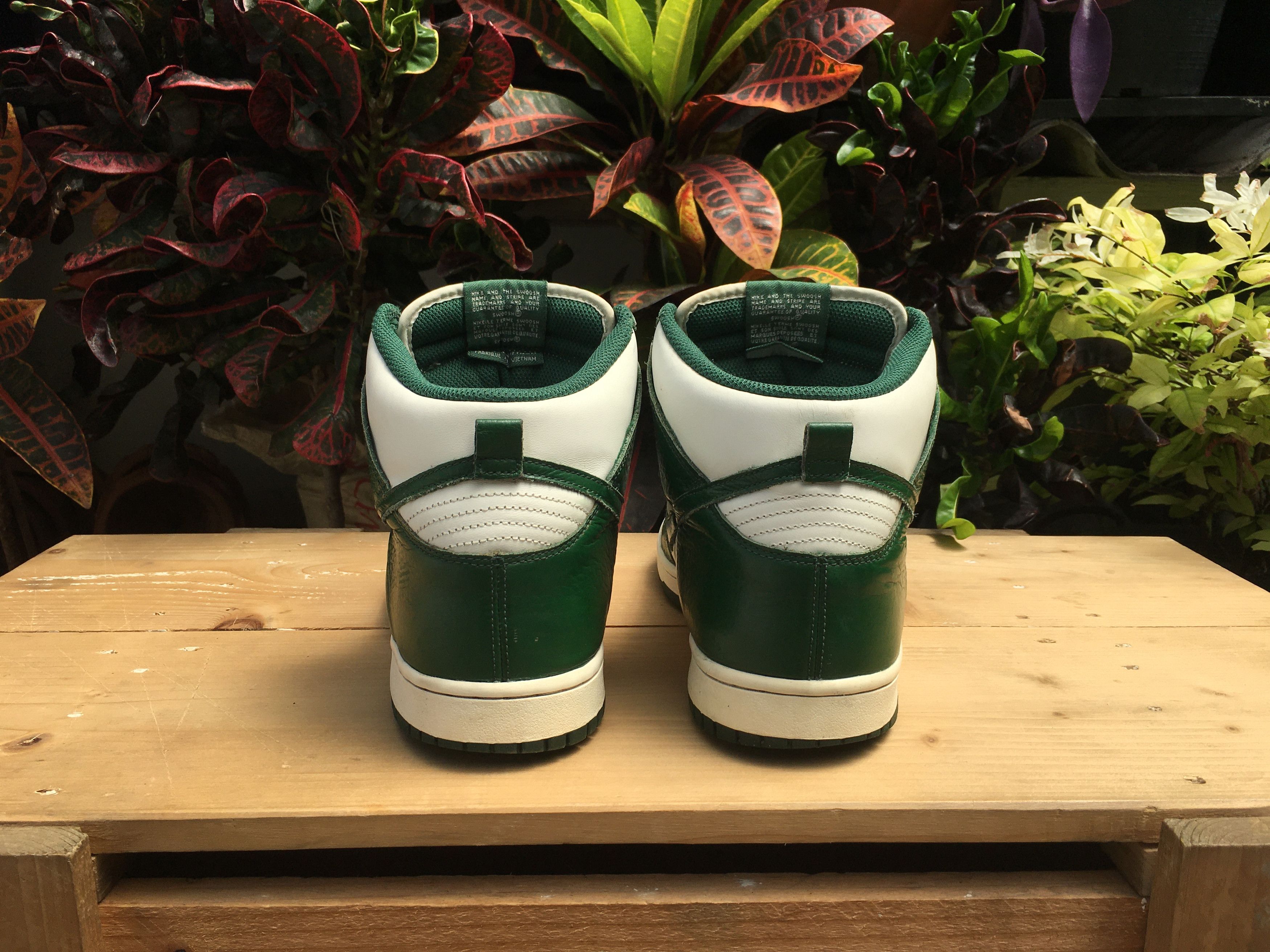 Nike Nike Dunk High Gorge Green Sail Pack 2012 Size US 10.5 / EU 43-44 - 13 Thumbnail