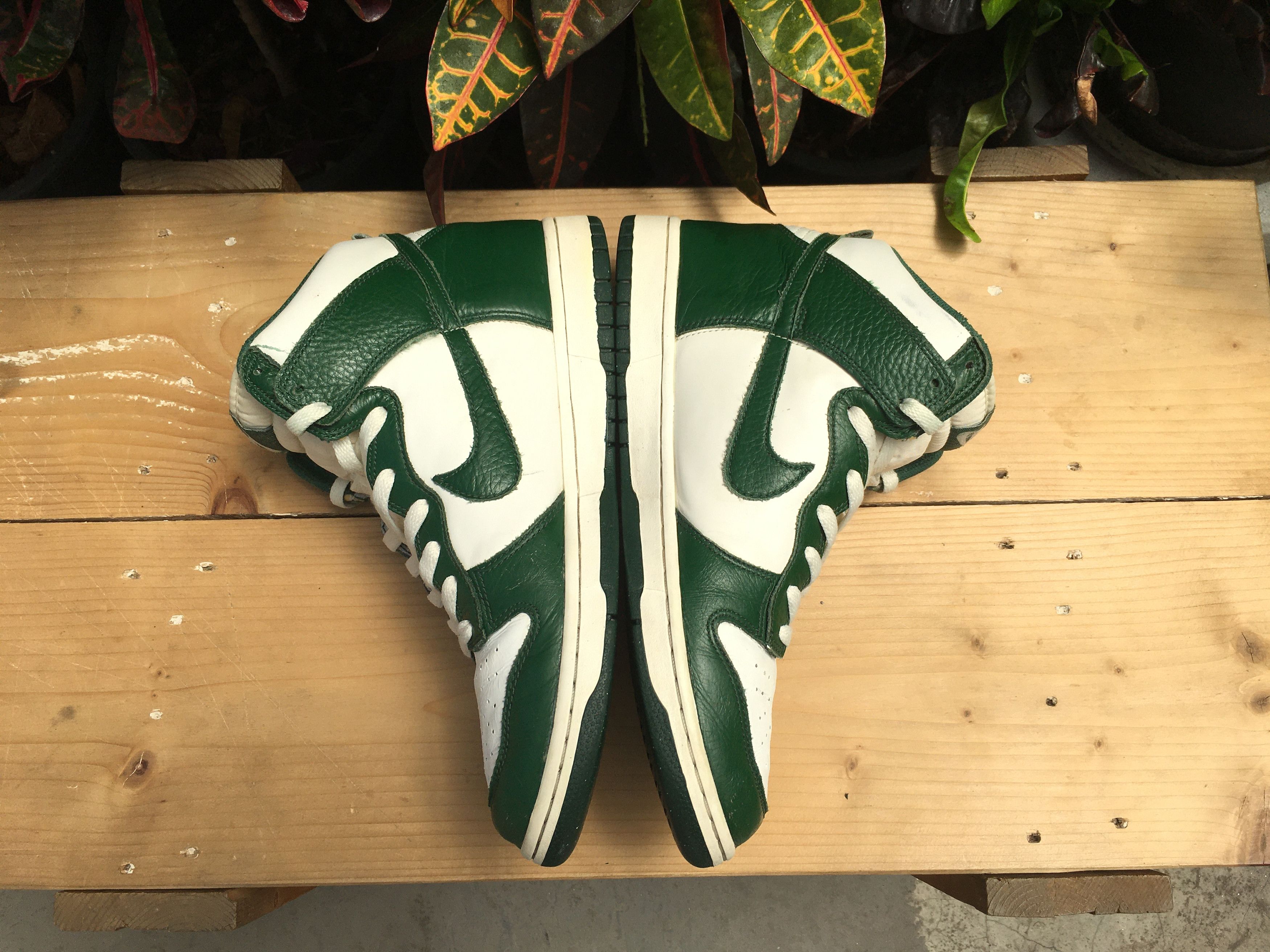 Nike Nike Dunk High Gorge Green Sail Pack 2012 Size US 10.5 / EU 43-44 - 20 Thumbnail