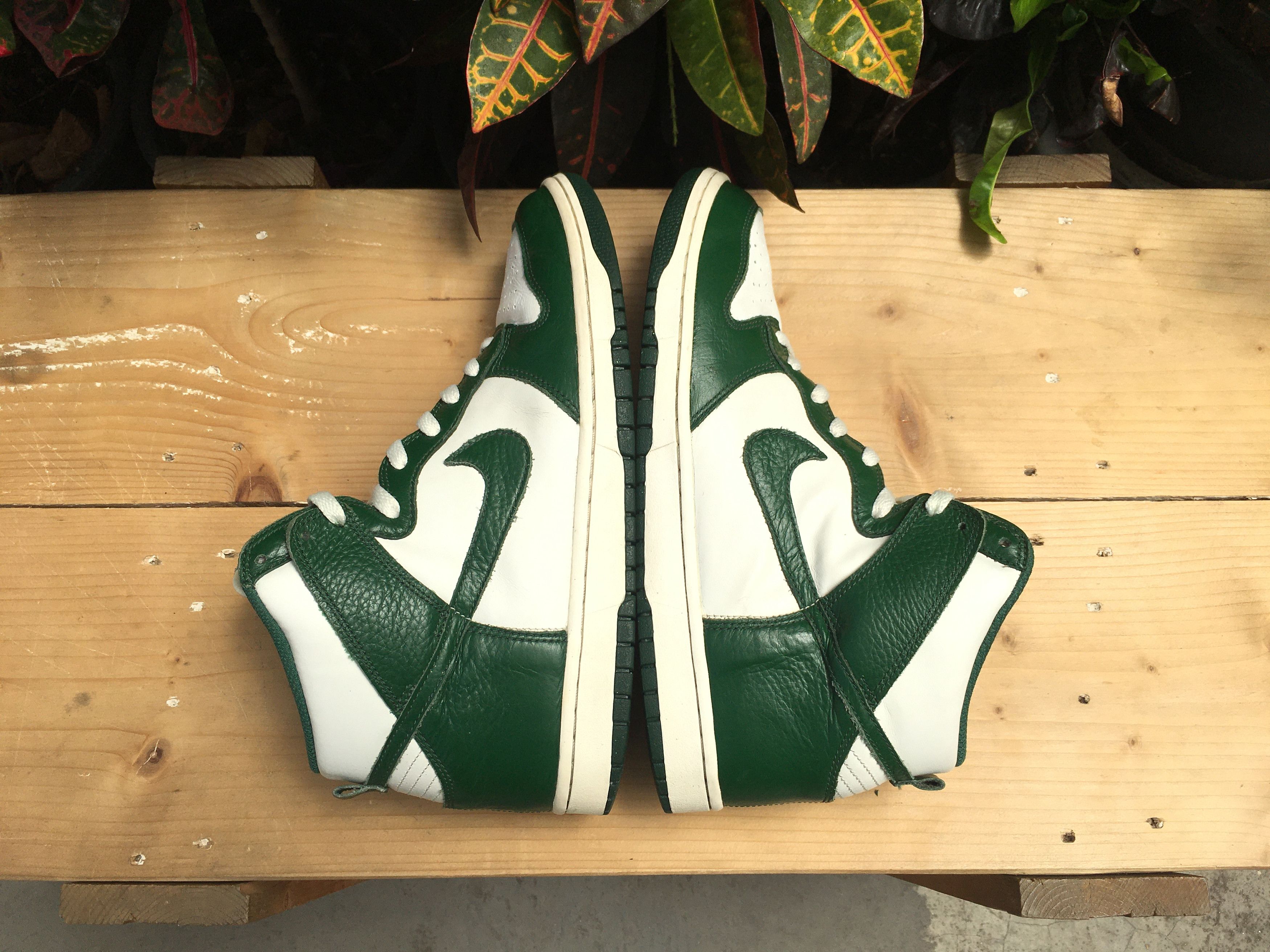 Nike Nike Dunk High Gorge Green Sail Pack 2012 Size US 10.5 / EU 43-44 - 19 Thumbnail