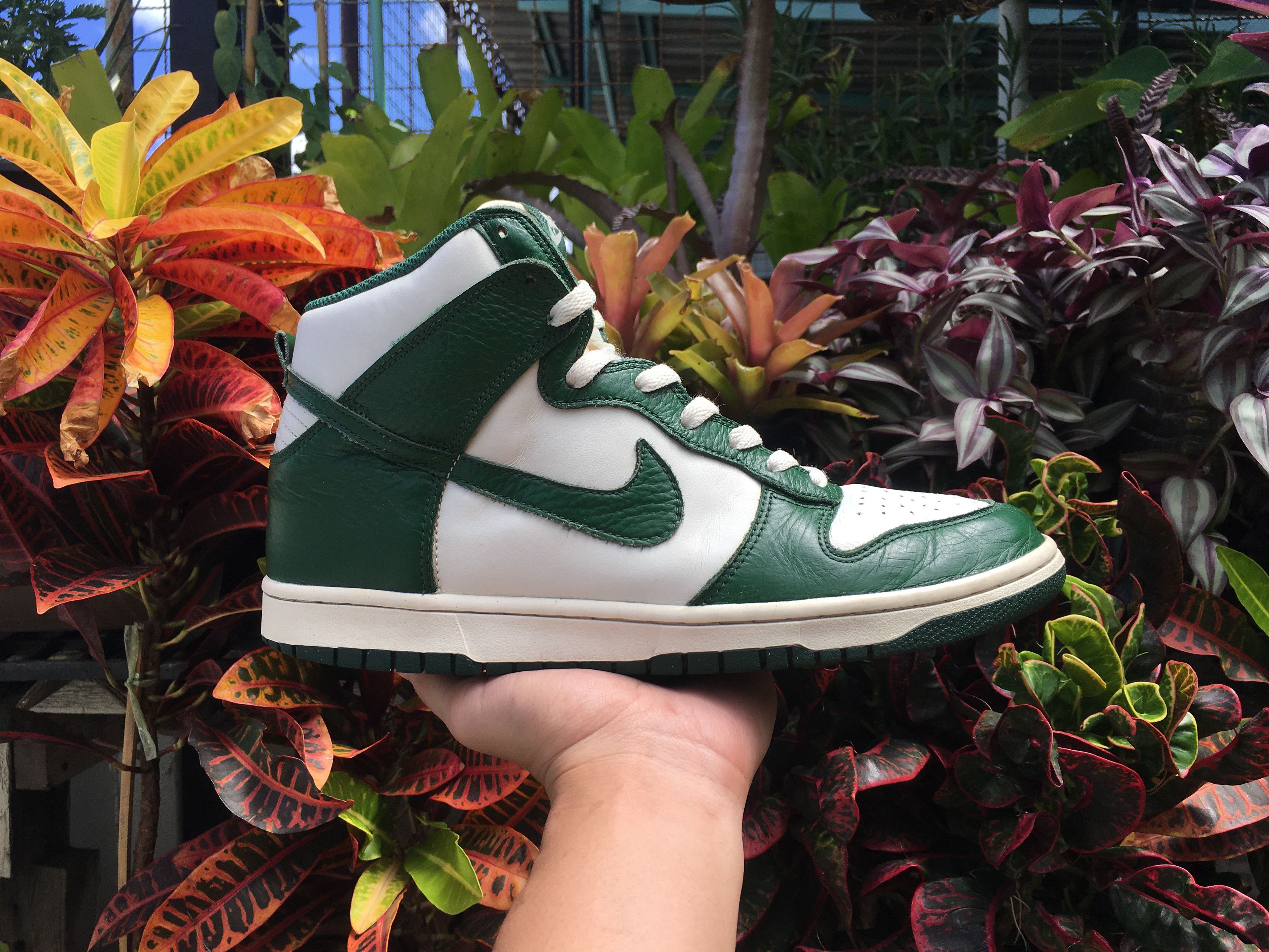 Nike Nike Dunk High Gorge Green Sail Pack 2012 Size US 10.5 / EU 43-44 - 3 Thumbnail
