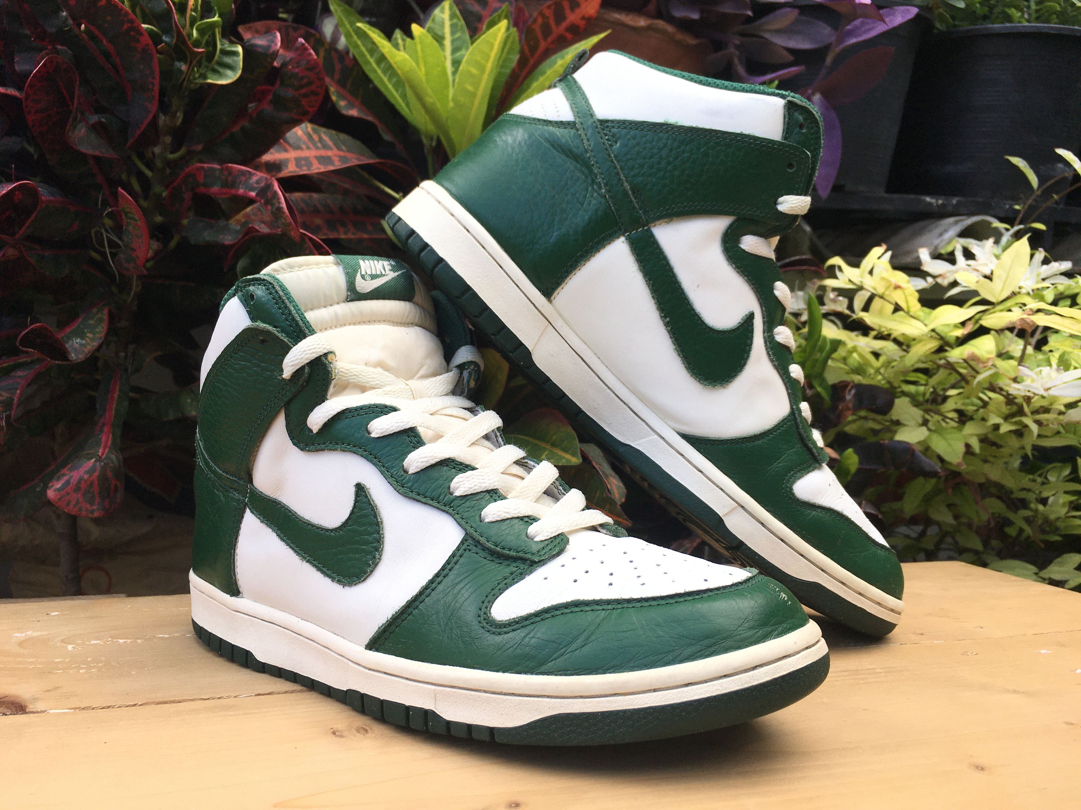 Nike Nike Dunk High Gorge Green Sail Pack 2012 Size US 10.5 / EU 43-44 - 5 Thumbnail