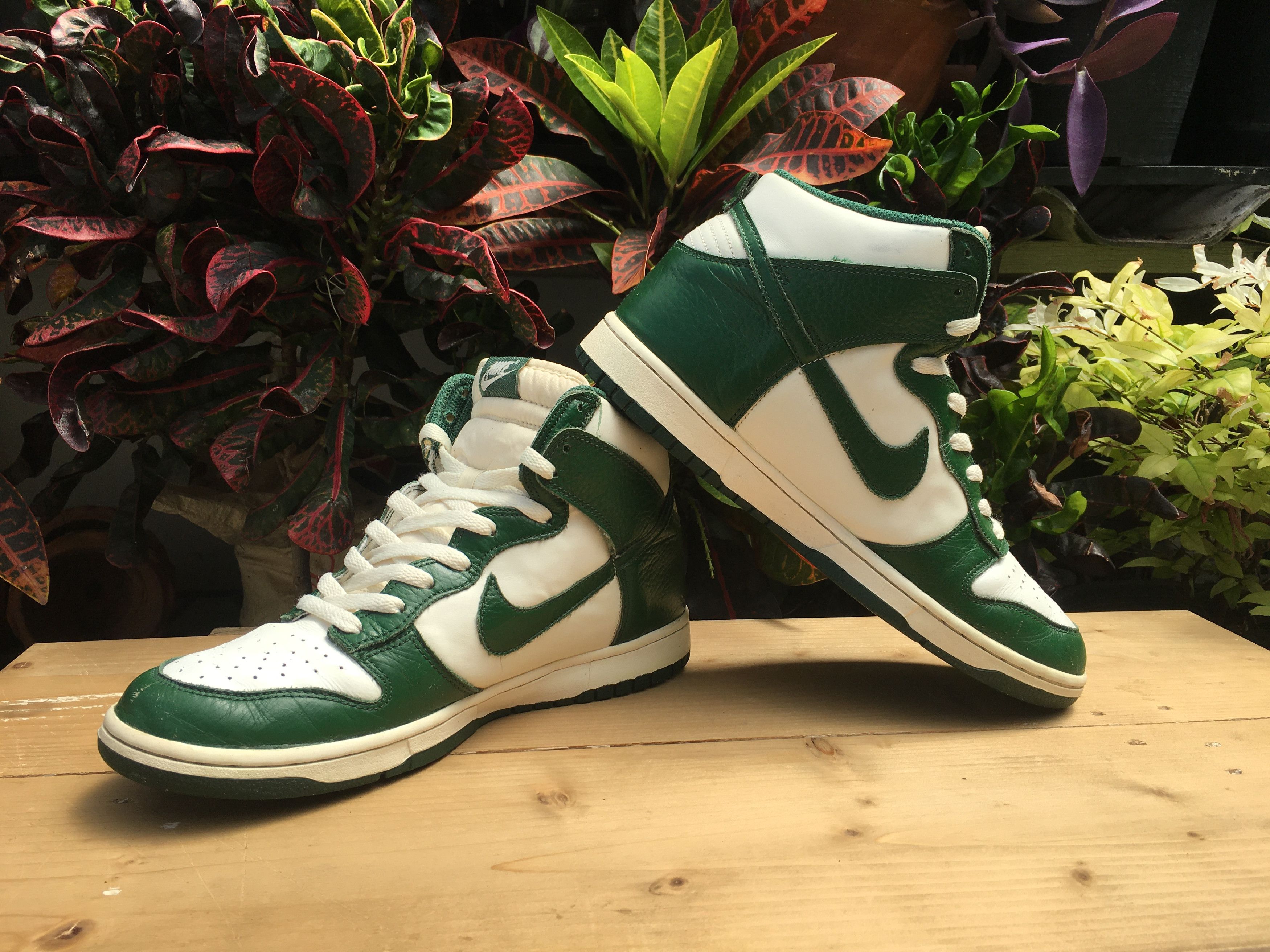 Nike Nike Dunk High Gorge Green Sail Pack 2012 Size US 10.5 / EU 43-44 - 7 Thumbnail
