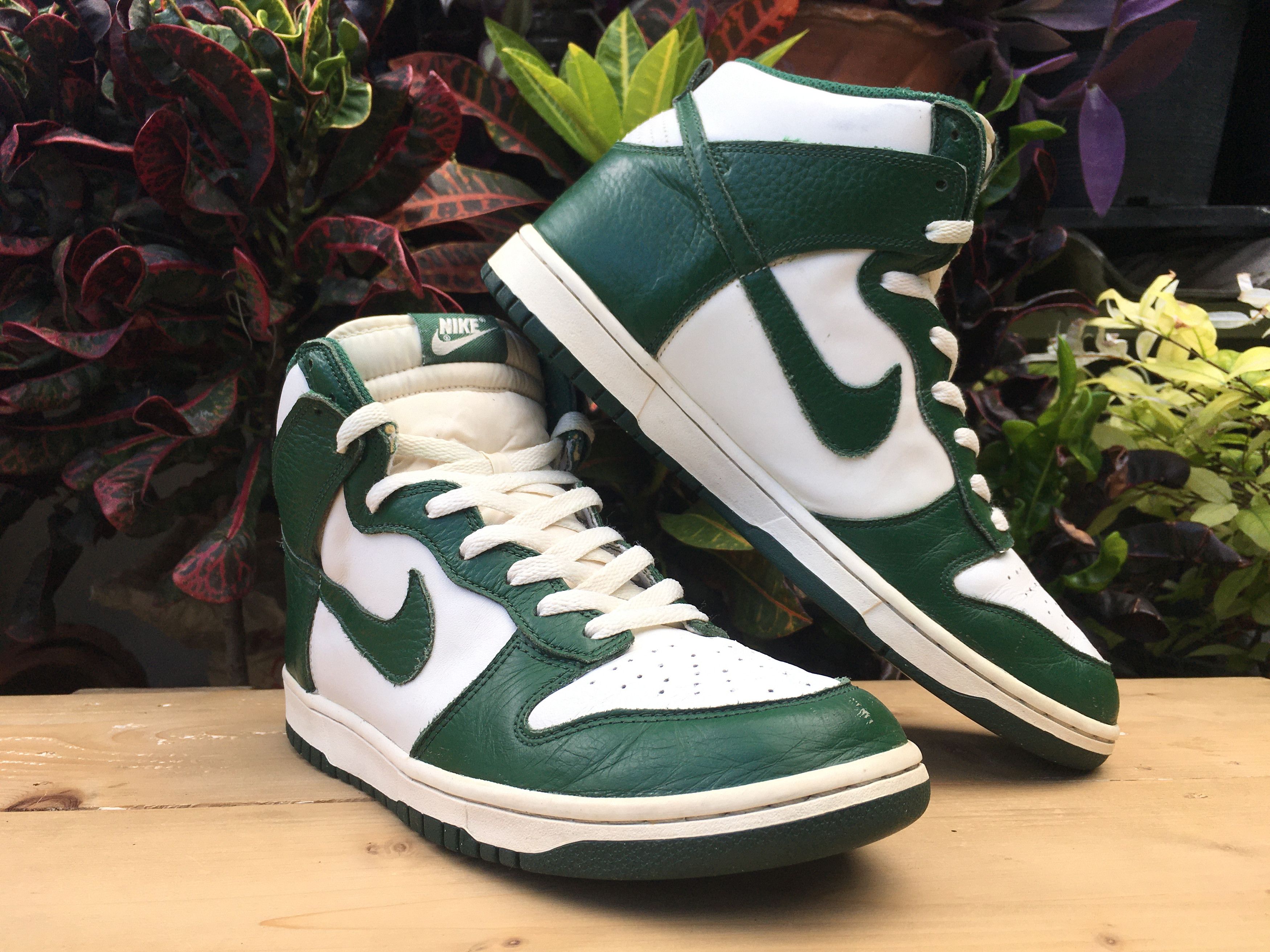 Nike Nike Dunk High Gorge Green Sail Pack 2012 Size US 10.5 / EU 43-44 - 4 Thumbnail