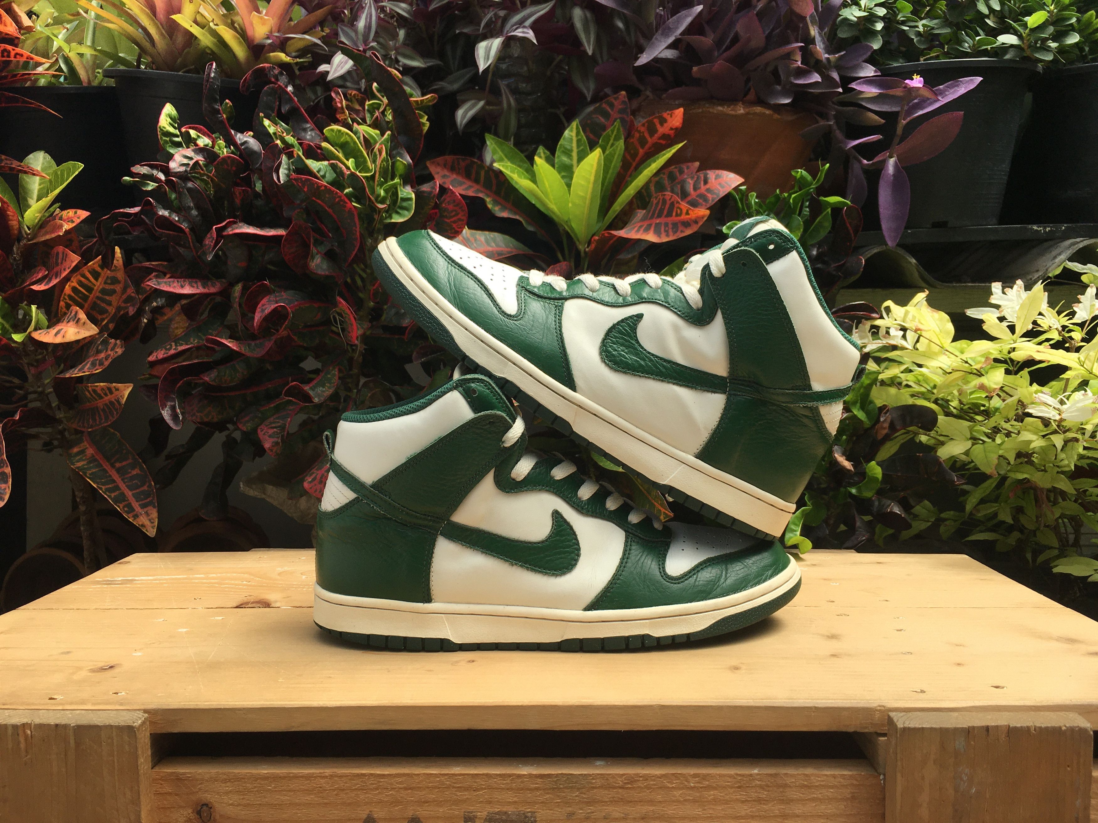 Nike Nike Dunk High Gorge Green Sail Pack 2012 Size US 10.5 / EU 43-44 - 6 Thumbnail