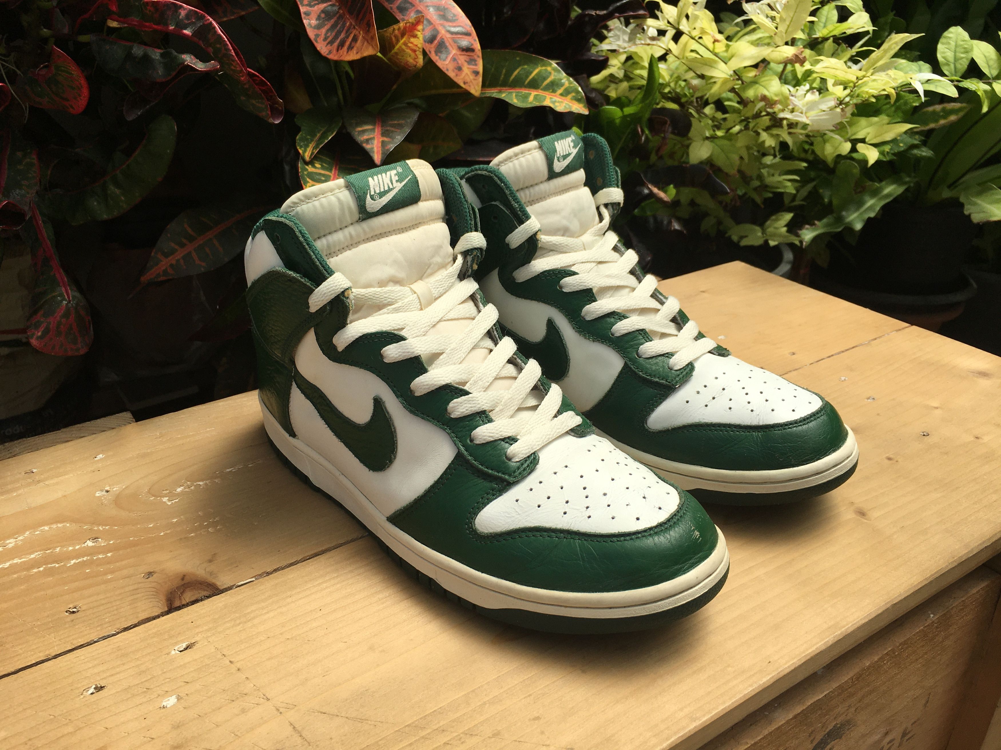 Nike Nike Dunk High Gorge Green Sail Pack 2012 Size US 10.5 / EU 43-44 - 8 Thumbnail