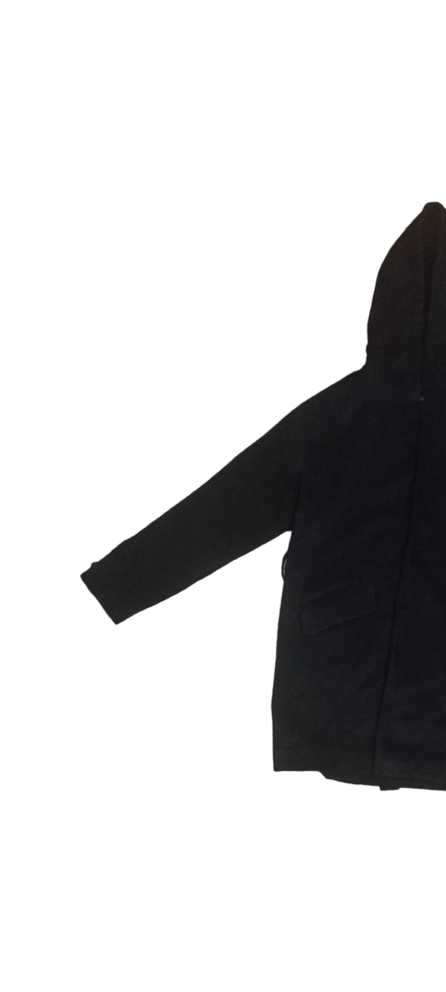 Designer × Japanese Brand Vintage Japanese Brand Black Trench Coat Size M / US 6-8 / IT 42-44 - 2 Thumbnail