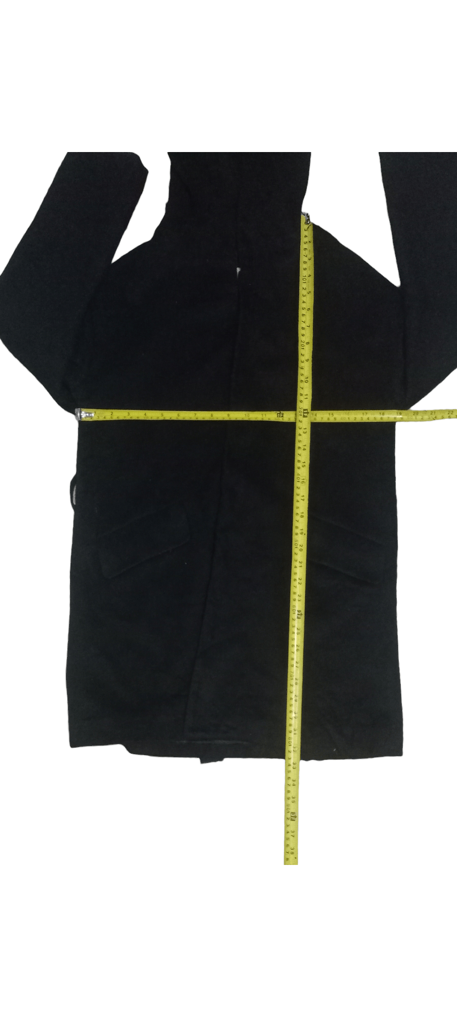Designer × Japanese Brand Vintage Japanese Brand Black Trench Coat Size M / US 6-8 / IT 42-44 - 7 Thumbnail