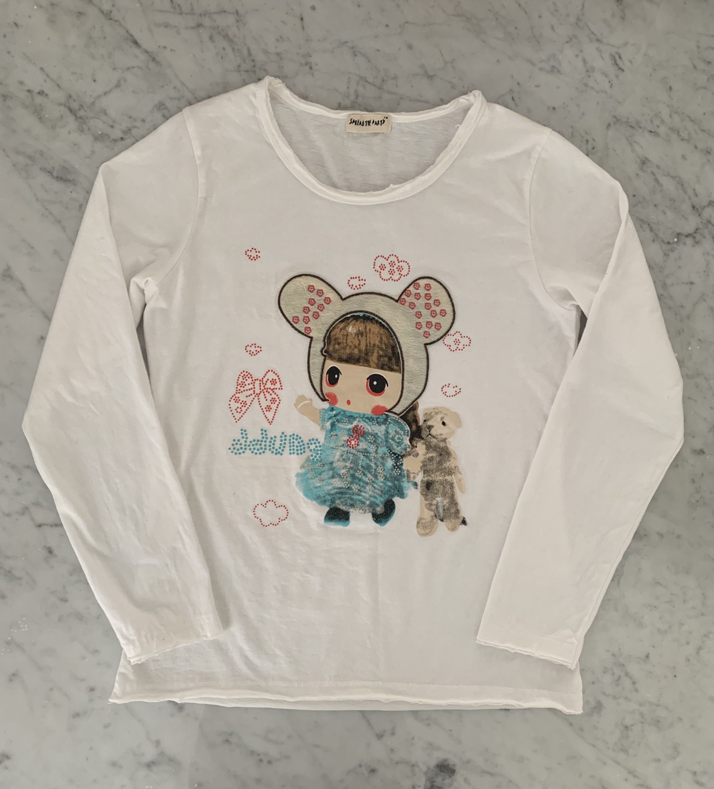 Japanese Brand UNIQUE CUTE LONG SLEEVE TOP Size S / US 4 / IT 40 - 2 Thumbnail
