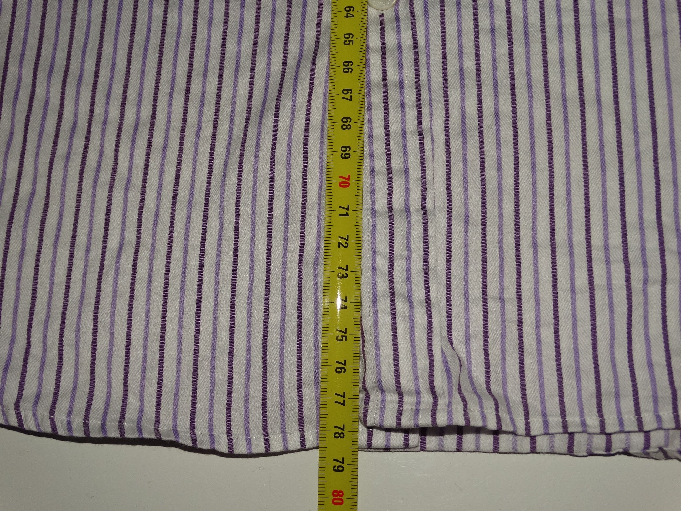 Paul Smith U3 stripes striped white collar cufs formal shirt made japan Size US M / EU 48-50 / 2 - 5 Thumbnail