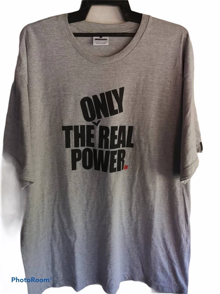 Undefeated undefeated tee only the real power | Grailed