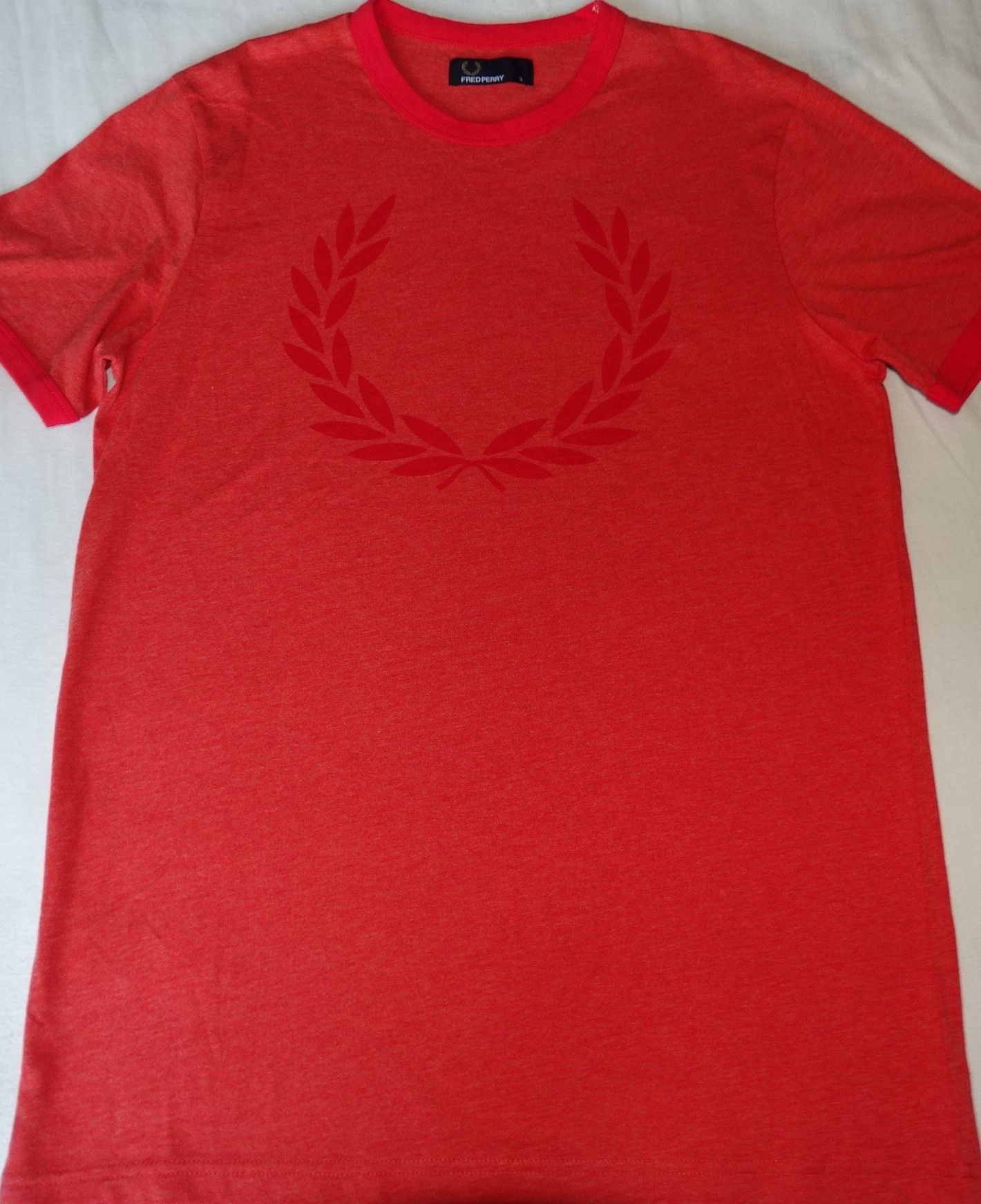Fred Perry W42 Fred Perry college tee big logo tee S Size US S / EU 44-46 / 1 - 4 Thumbnail
