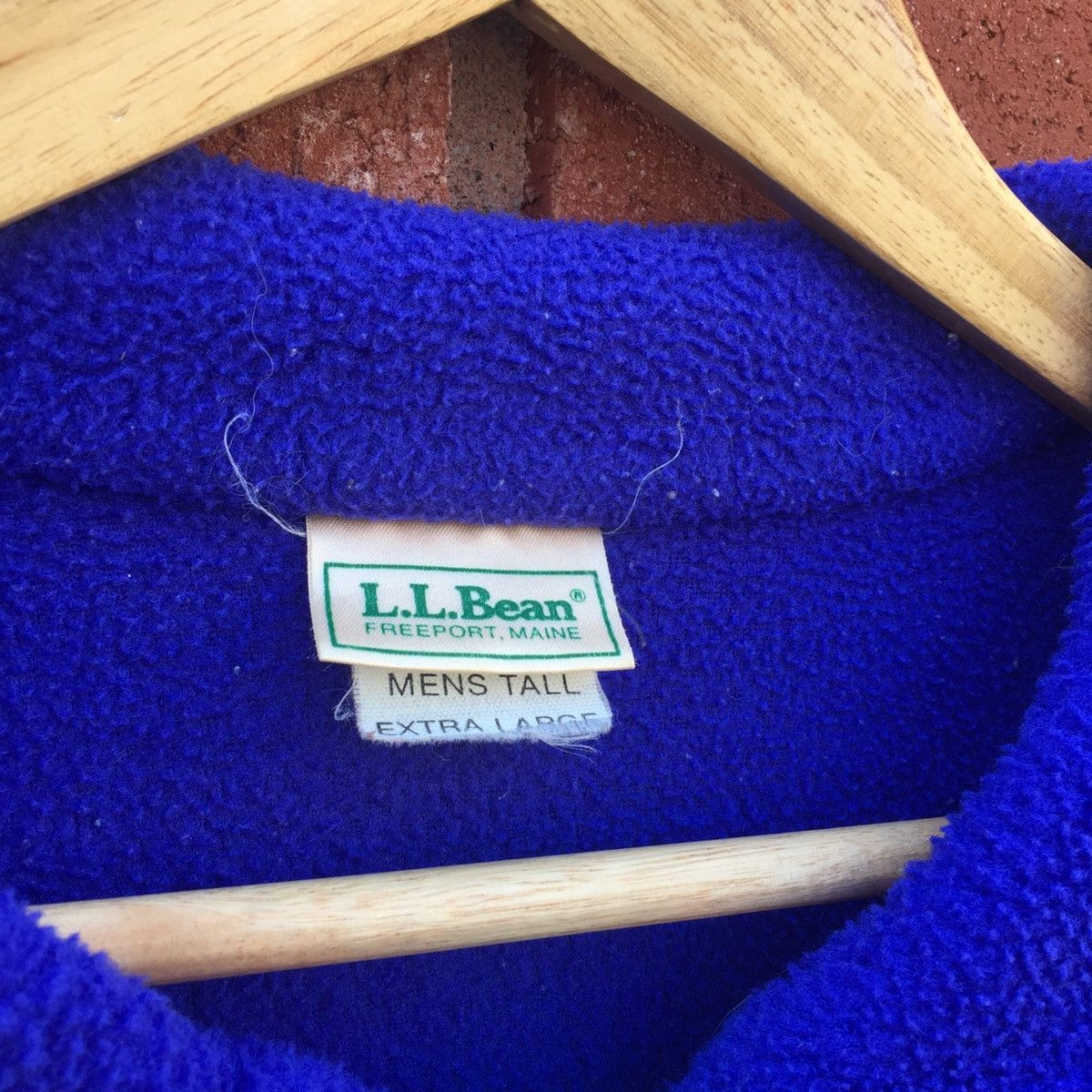 L.L. Bean × Vintage Vintage L.L Bean Pullover Fleece Sweatshirt Size US XL / EU 56 / 4 - 7 Thumbnail