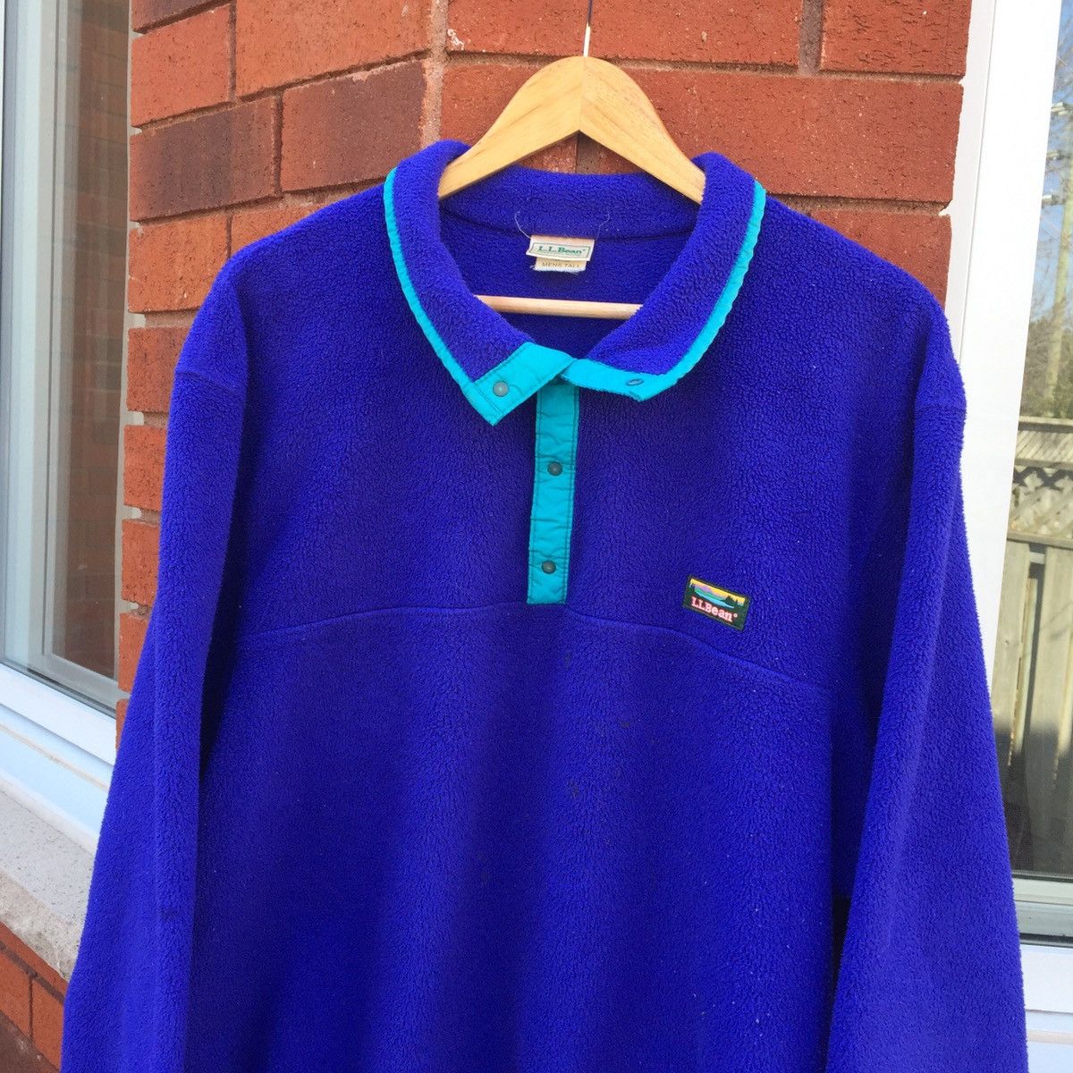 L.L. Bean × Vintage Vintage L.L Bean Pullover Fleece Sweatshirt Size US XL / EU 56 / 4 - 1 Thumbnail