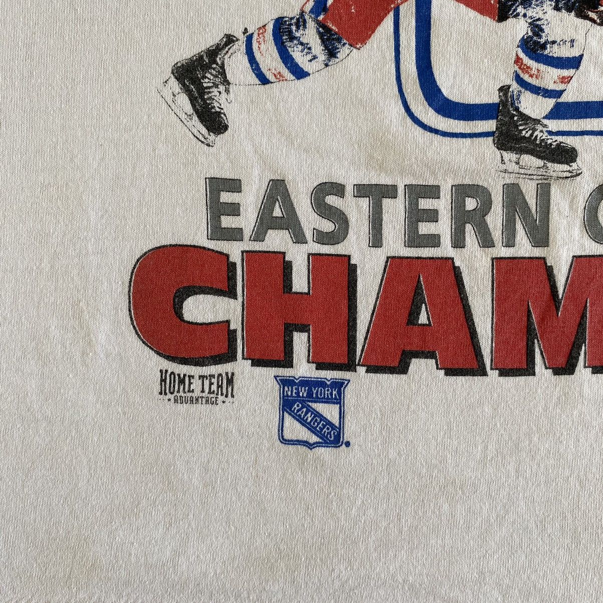 NHL × Vintage Vintage 1994 New York Rangers NHL Championship T-shirt Size US XL / EU 56 / 4 - 8 Thumbnail