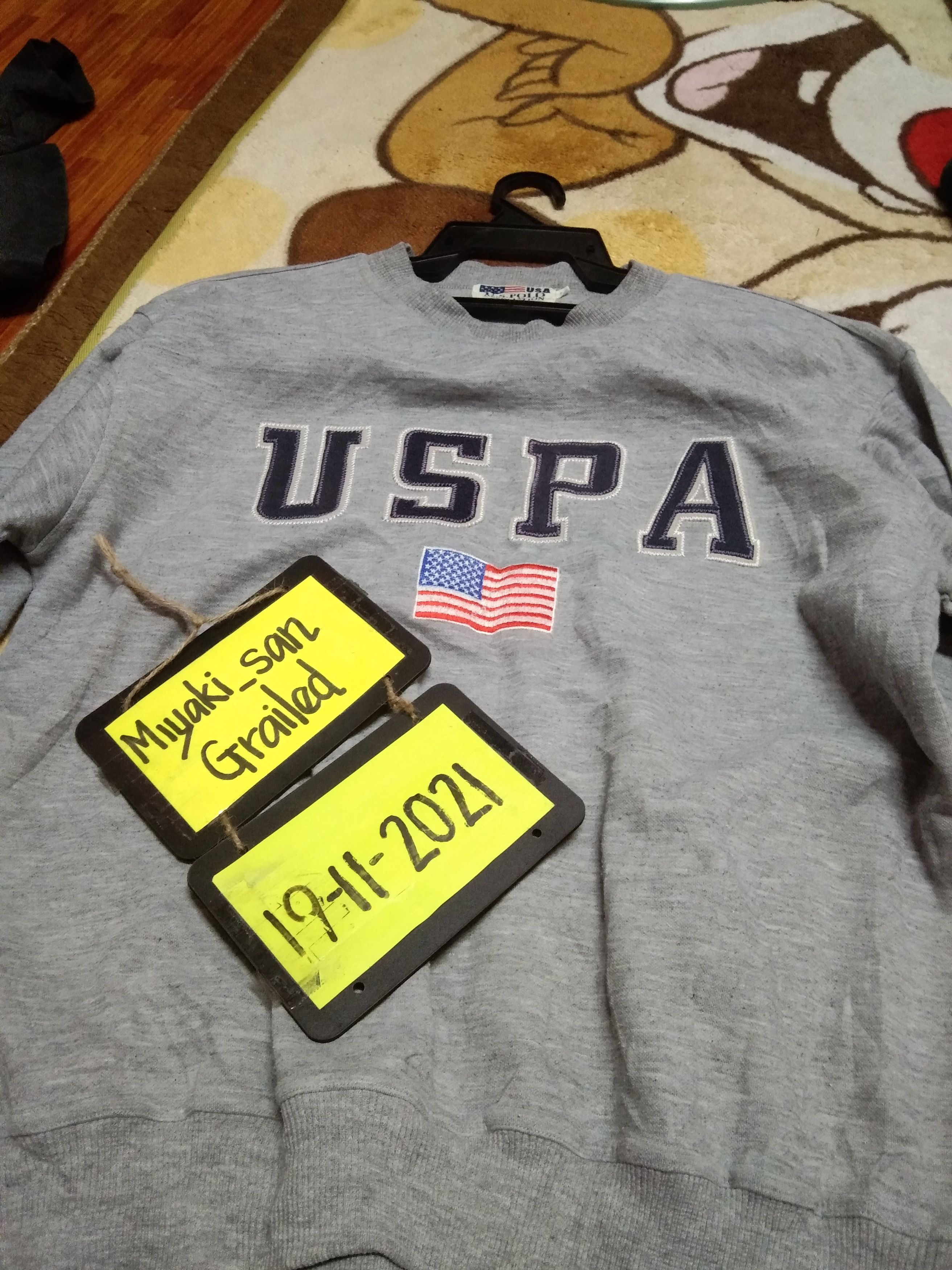 U.S. Polo Assn. US POLO ASSOCIATION EMBROIDERY SWEATSHIRT Size US L / EU 52-54 / 3 - 4 Thumbnail