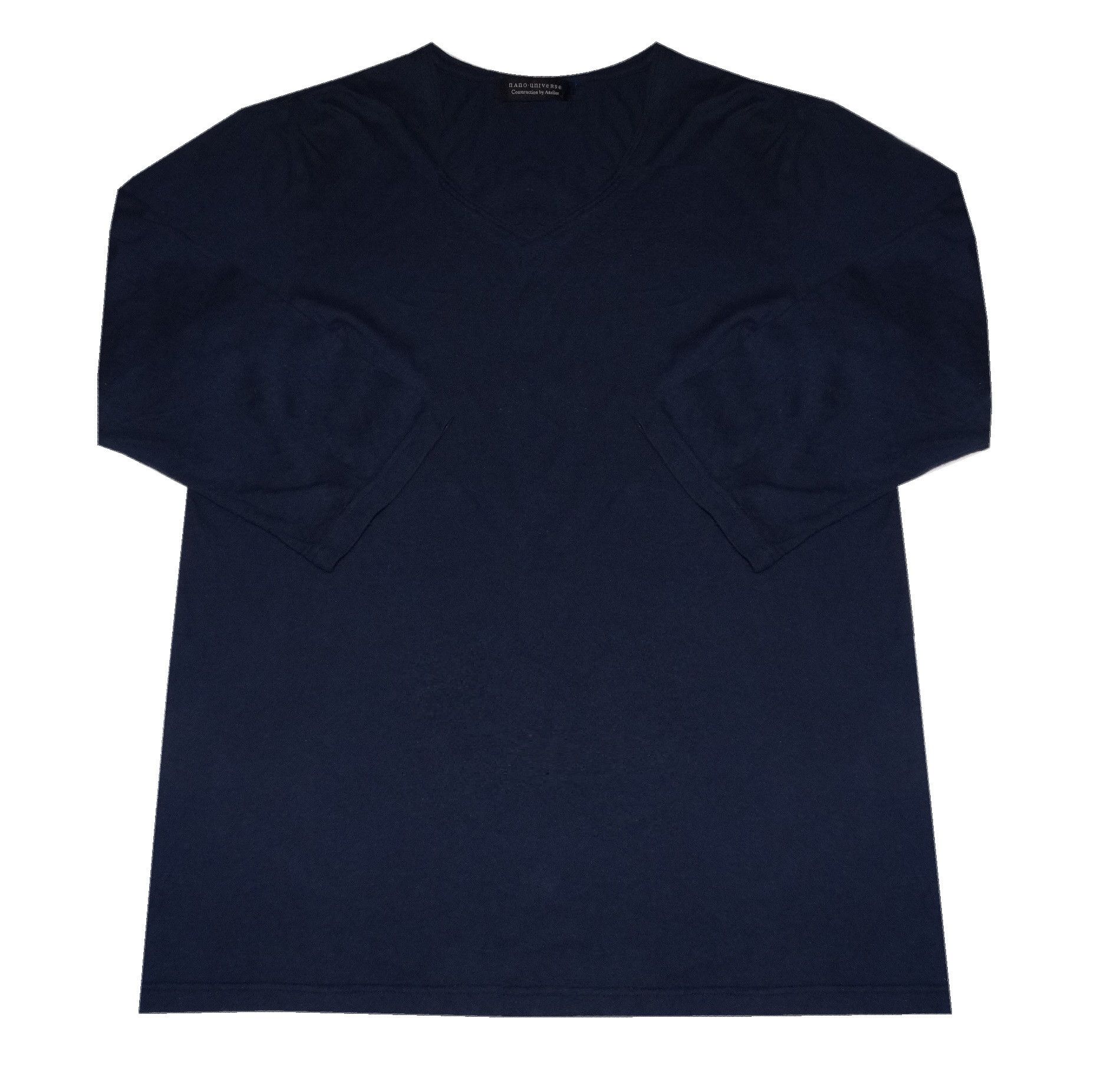 Japanese Brand × NANO universe X42 Nano Universe cotton silk loose fits tee sleeve 3/4 M/L Size US M / EU 48-50 / 2 - 2 Thumbnail