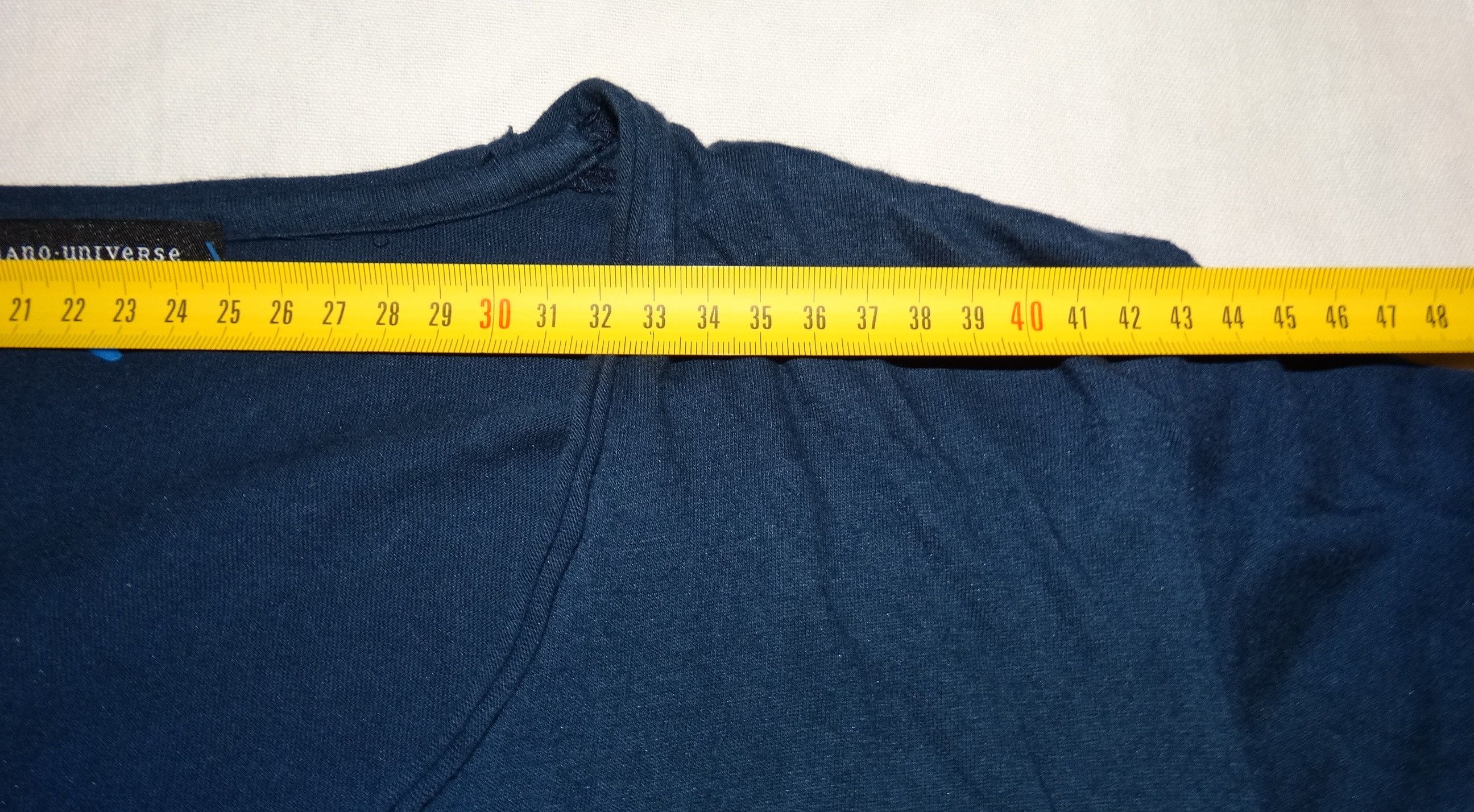 Japanese Brand × NANO universe X42 Nano Universe cotton silk loose fits tee sleeve 3/4 M/L Size US M / EU 48-50 / 2 - 6 Thumbnail